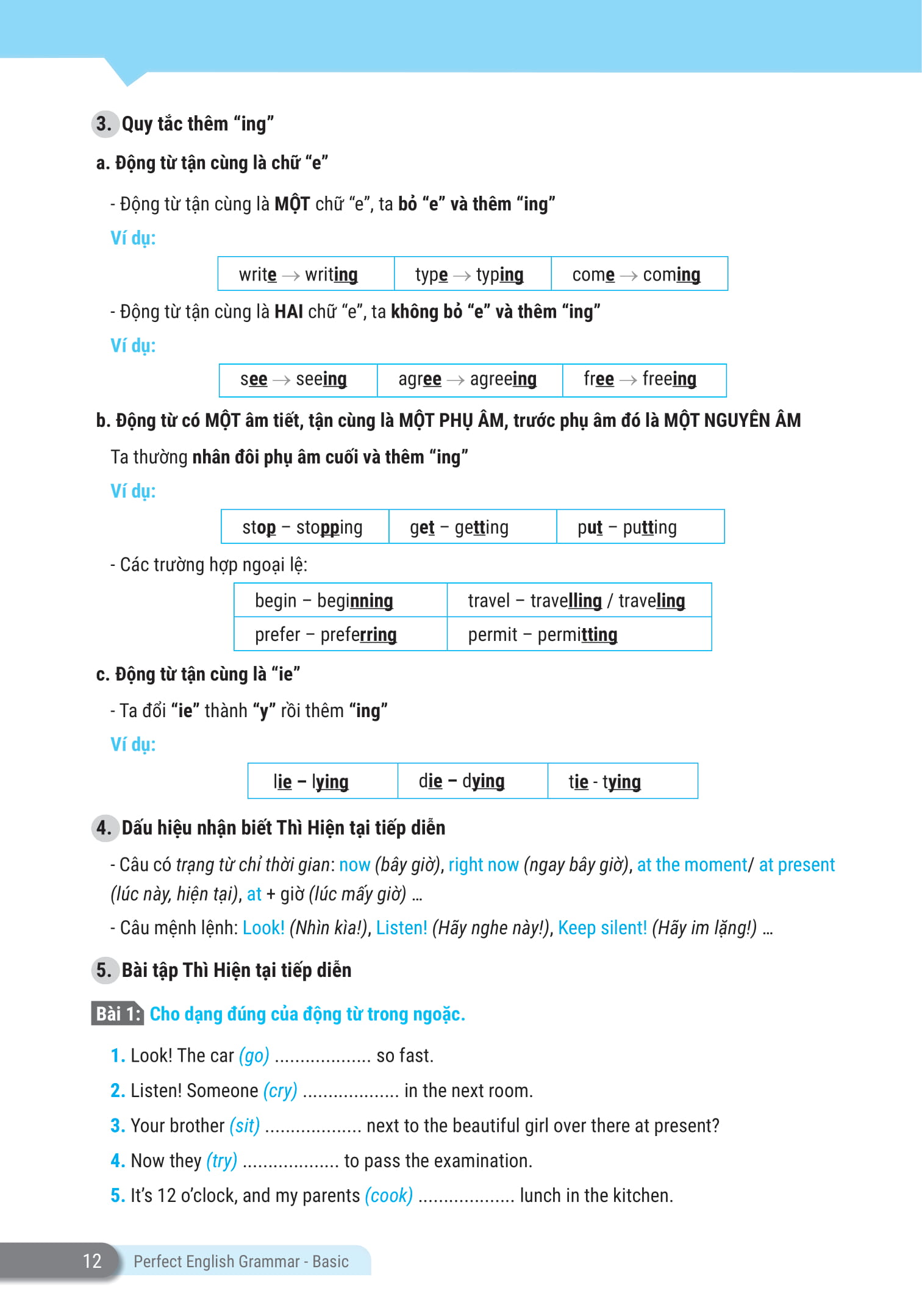 perfect english grammar - cẩm nang tự học toàn diện ngữ pháp tiếng anh - basic