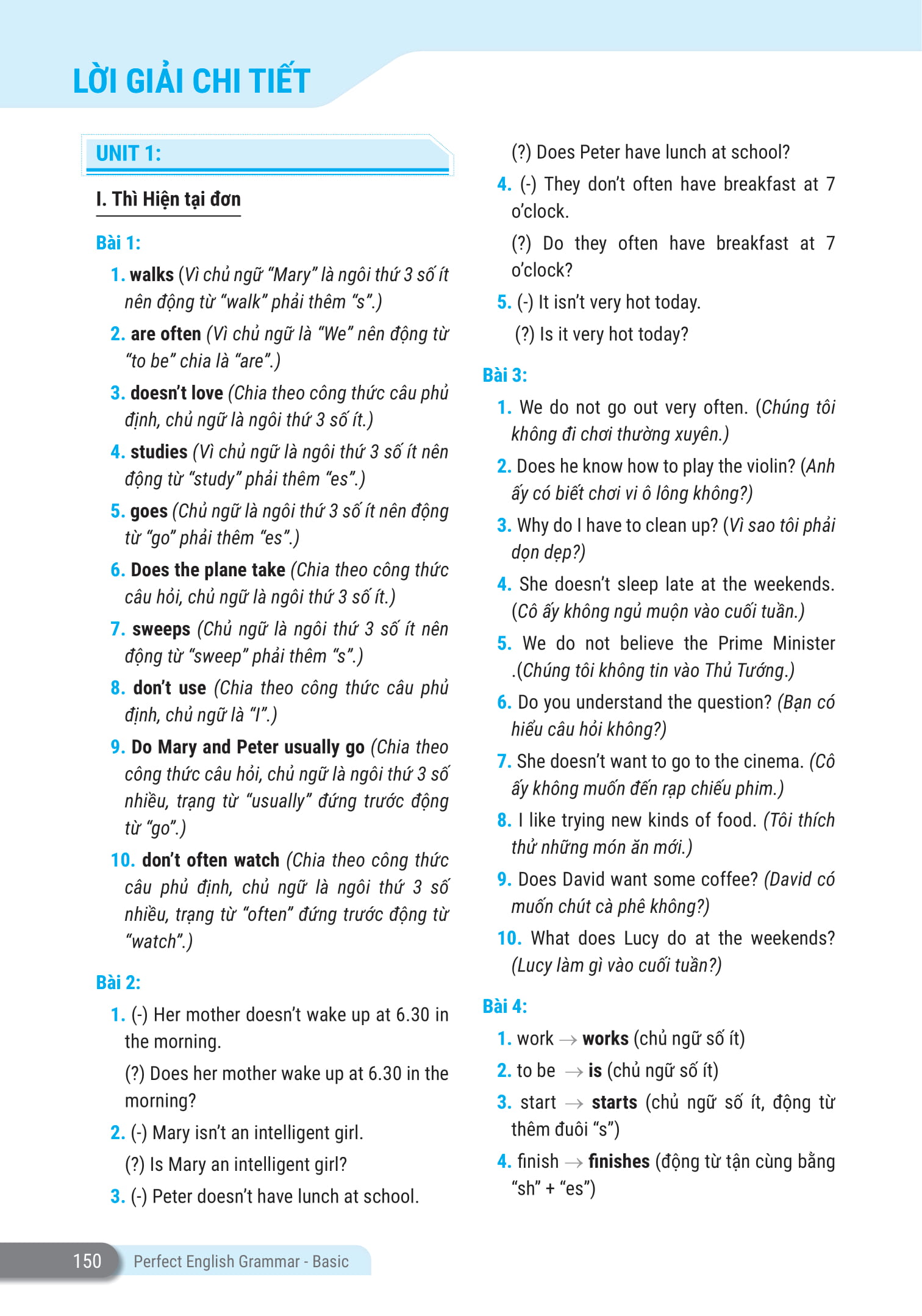 perfect english grammar - cẩm nang tự học toàn diện ngữ pháp tiếng anh - basic