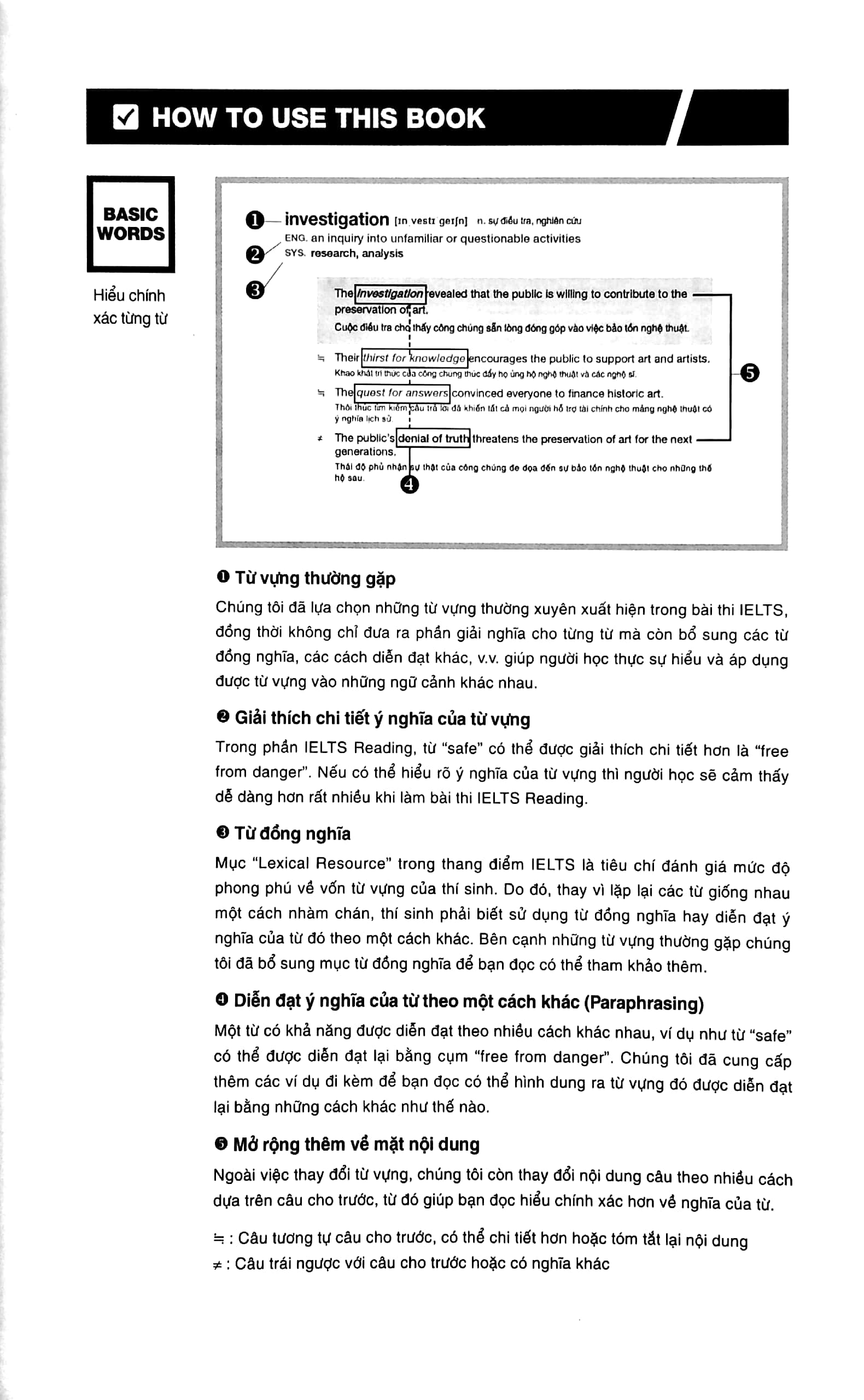 perfect ielts vocabulary - bí kiếp chinh phục 4 kỹ năng trong kỳ thi ielts