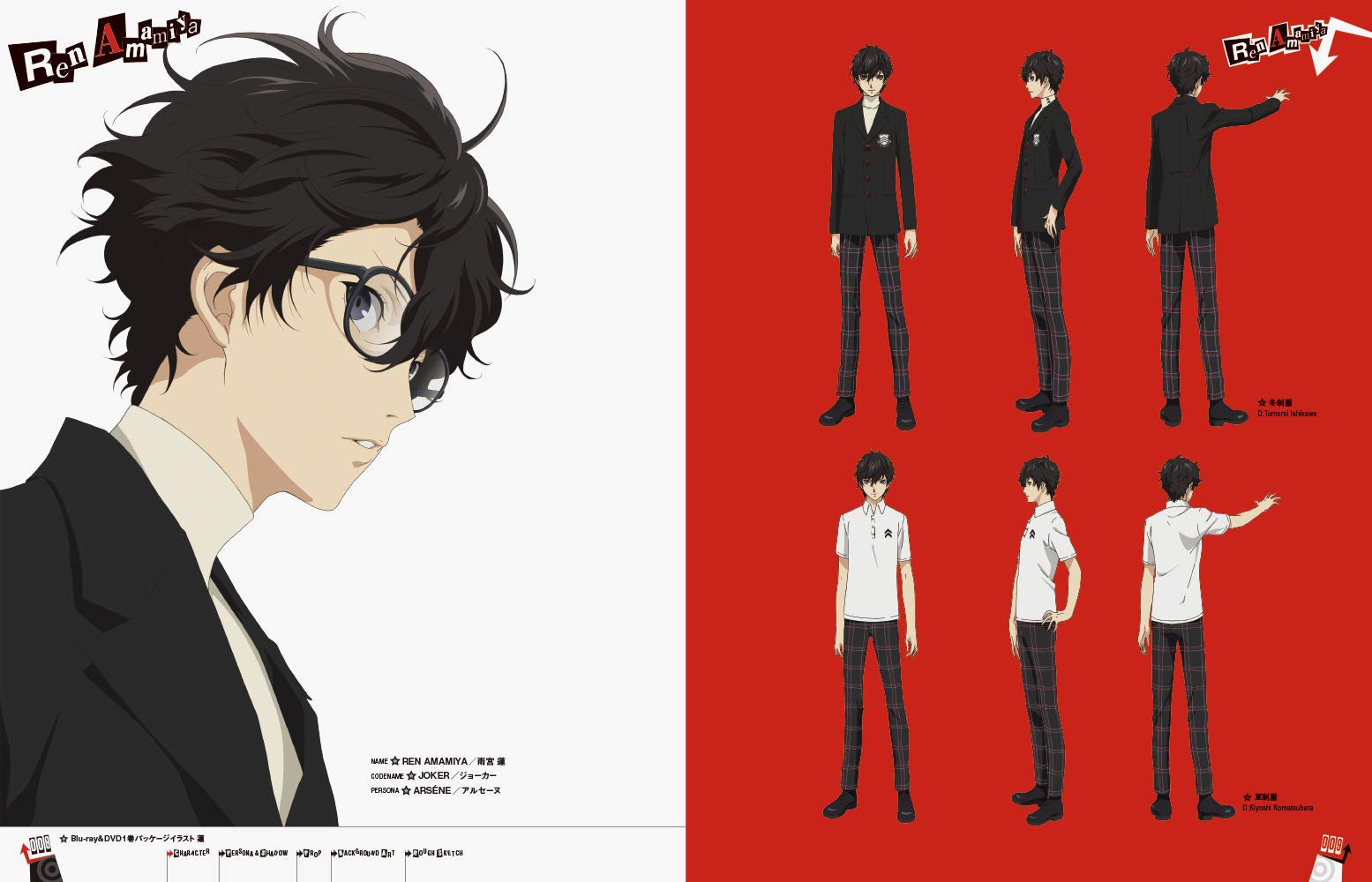 persona5 the animation アートワークス