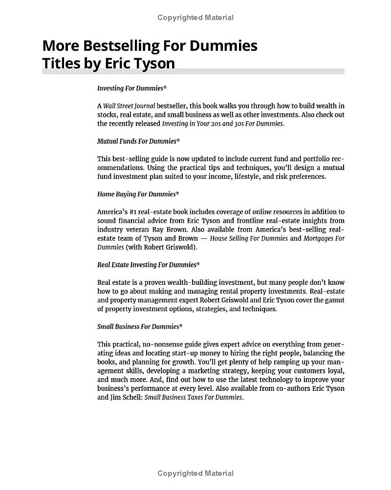 personal finance after 50 for dummies 3rd edition