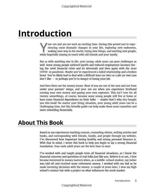 personal finance in your 20s & 30s for dummies - 3rd edition