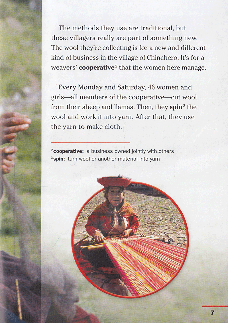 peruvian weavers: footprint reading library 1000 1st edition