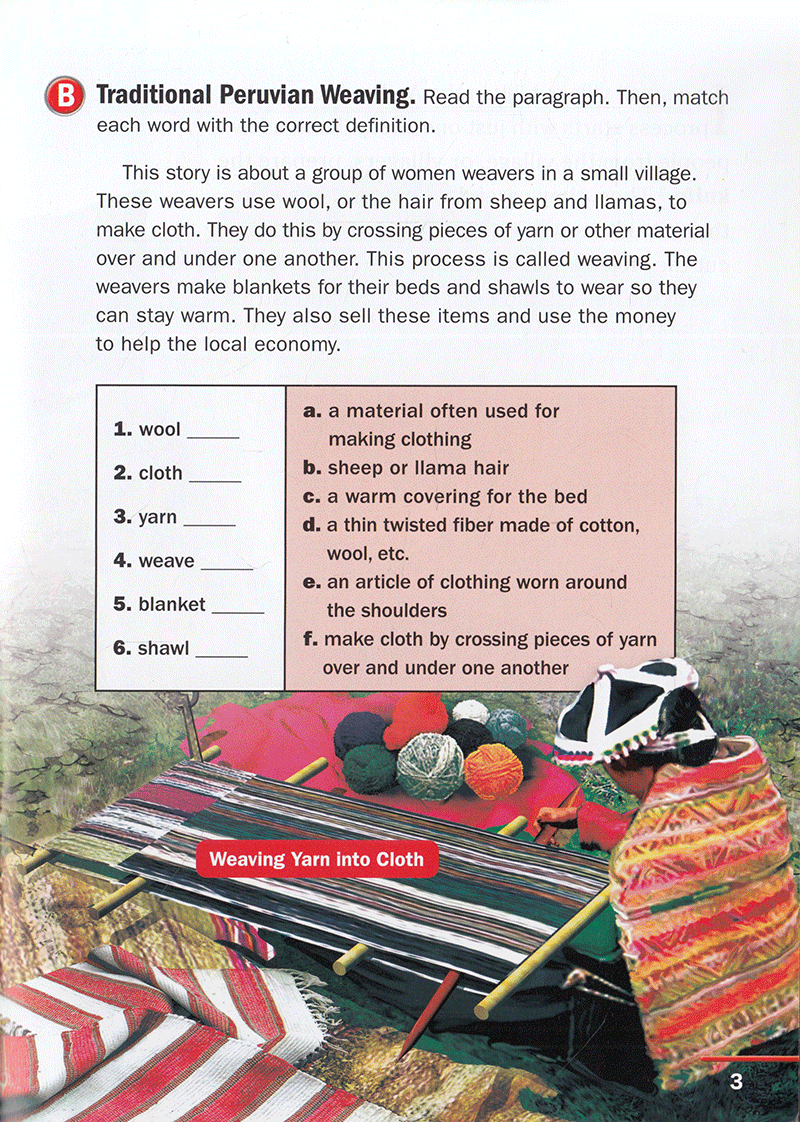 peruvian weavers: footprint reading library 1000 1st edition