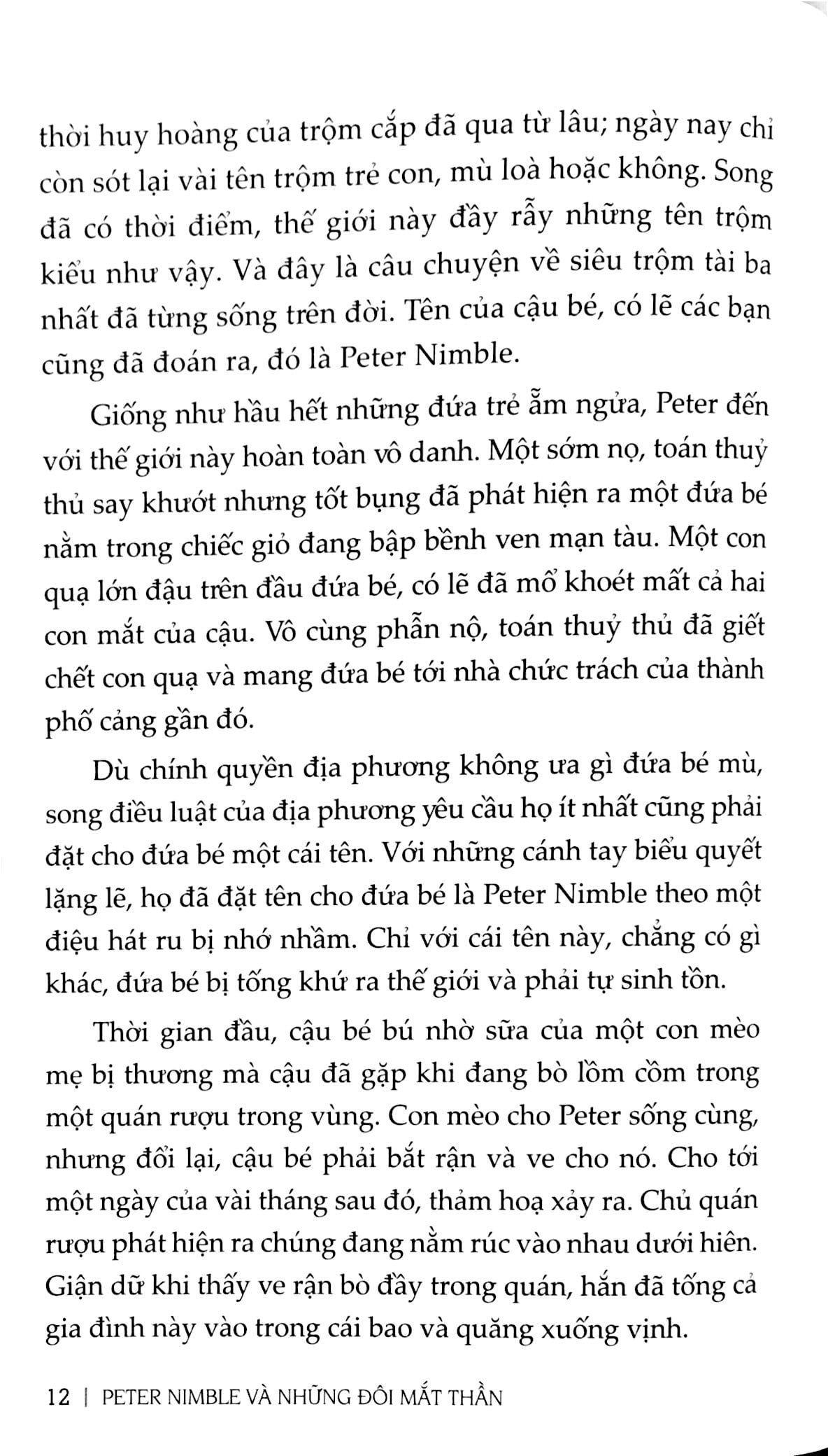 peter nimble & những đôi mắt thần