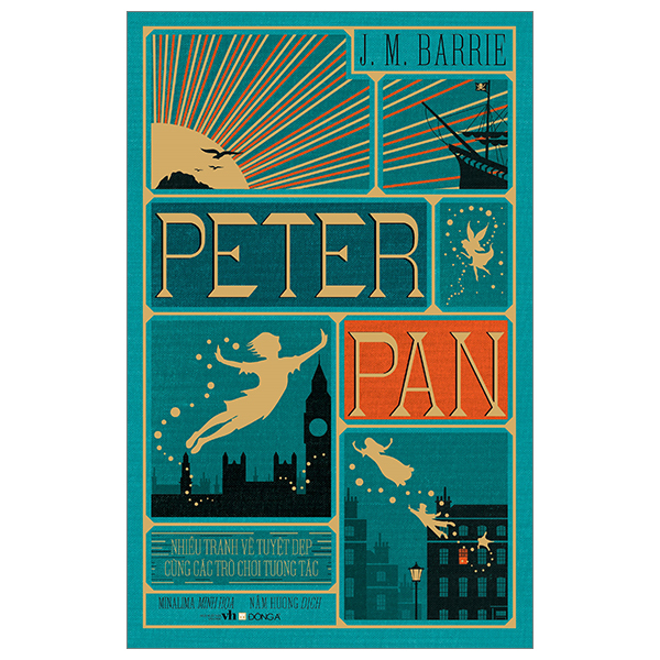 peter pan - những tranh vẽ tuyệt đẹp cùng các trò chơi tương tác - bìa cứng