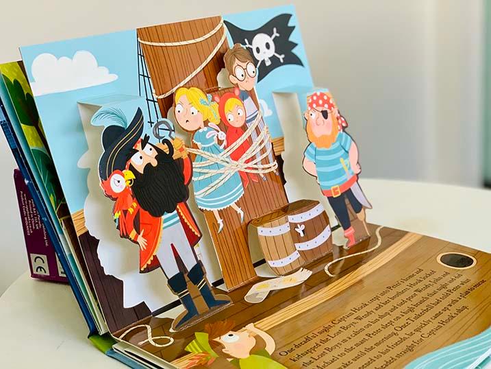 peter pan pop-up books