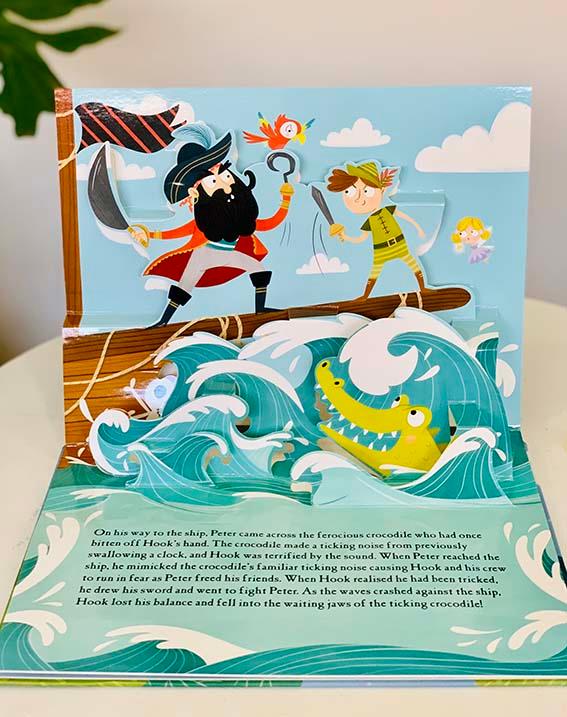 peter pan pop-up books