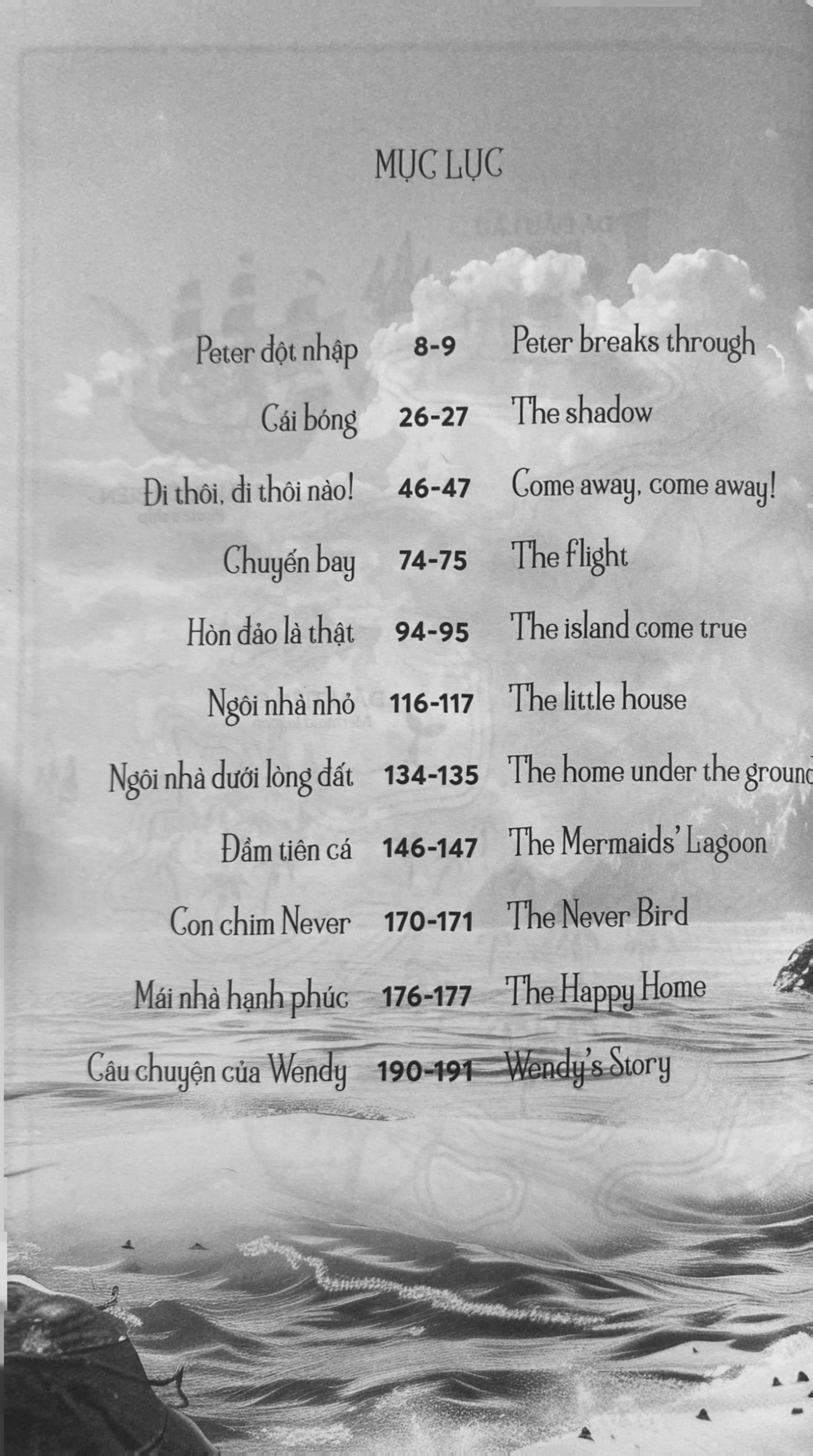 peter pan - song ngữ