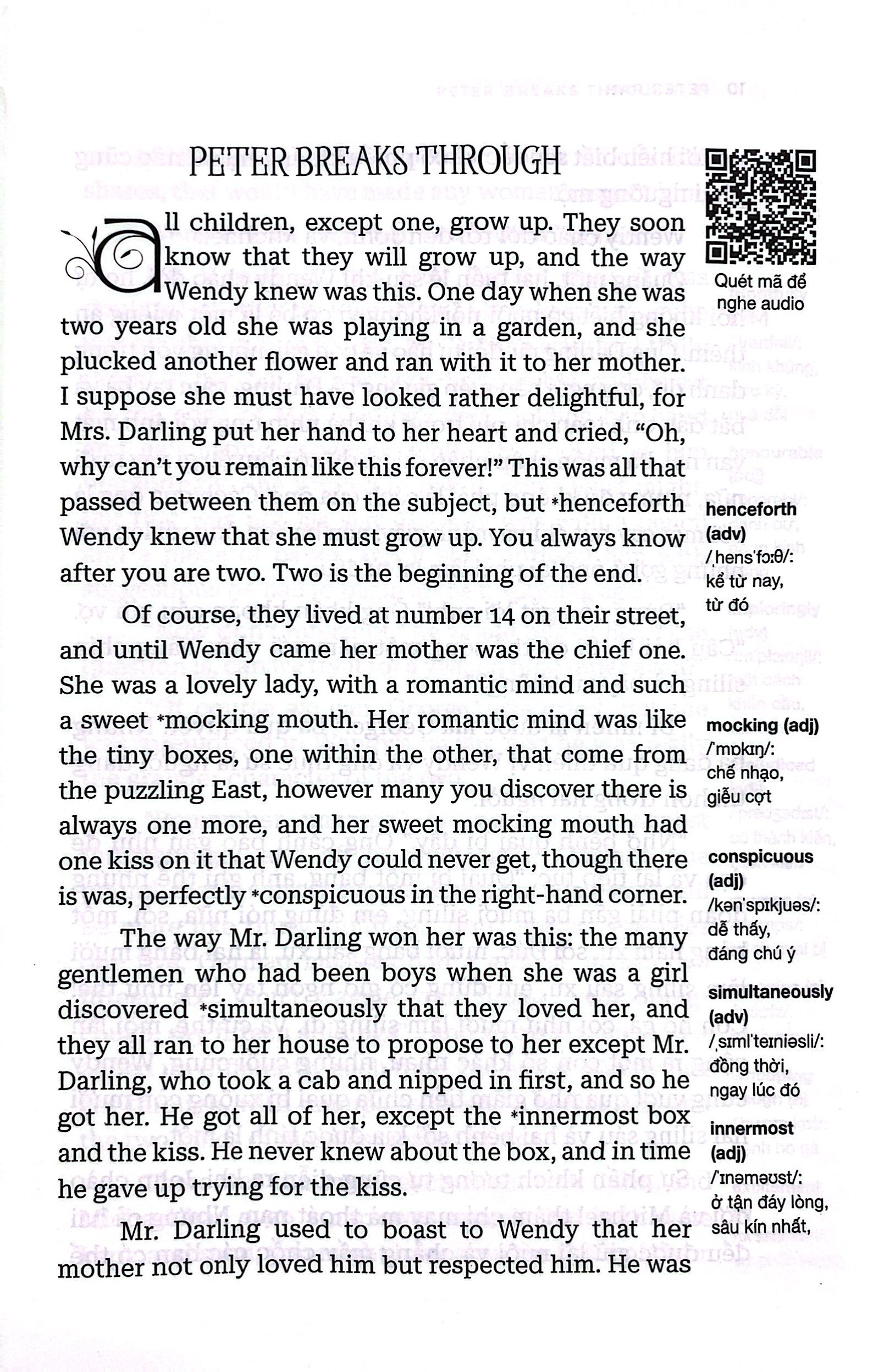 peter pan - song ngữ