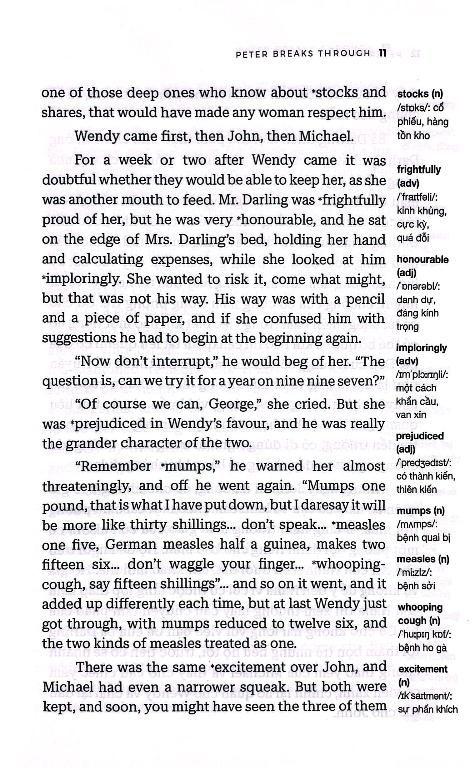 peter pan - song ngữ