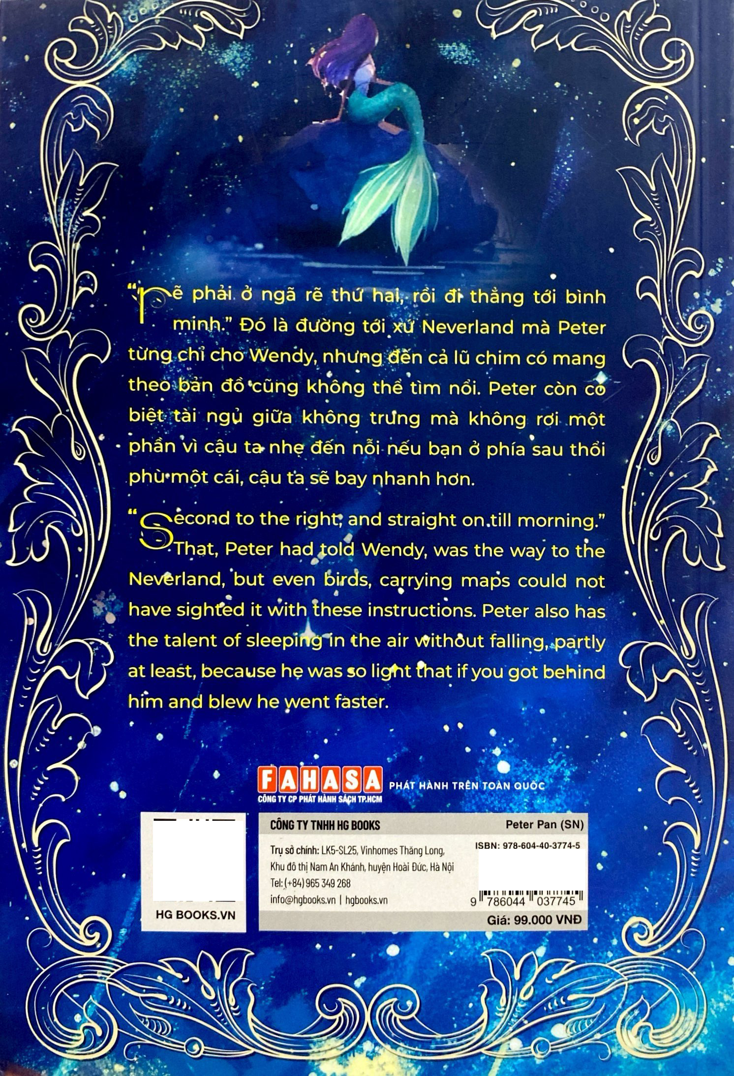 peter pan - song ngữ