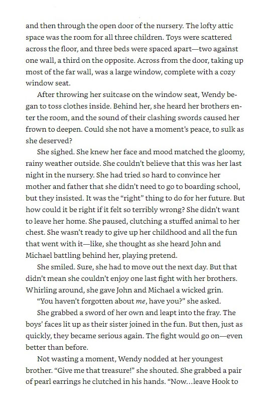 peter pan & wendy junior novelization