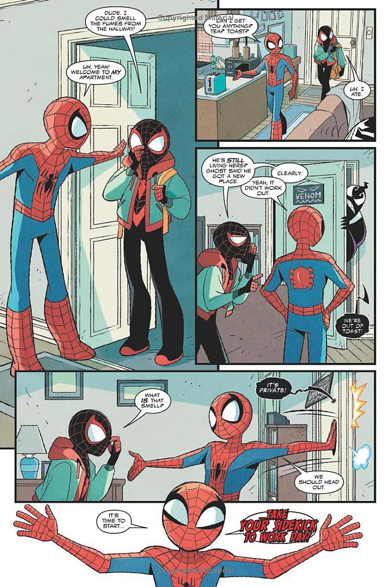 peter parker & miles morales - spider-men double trouble