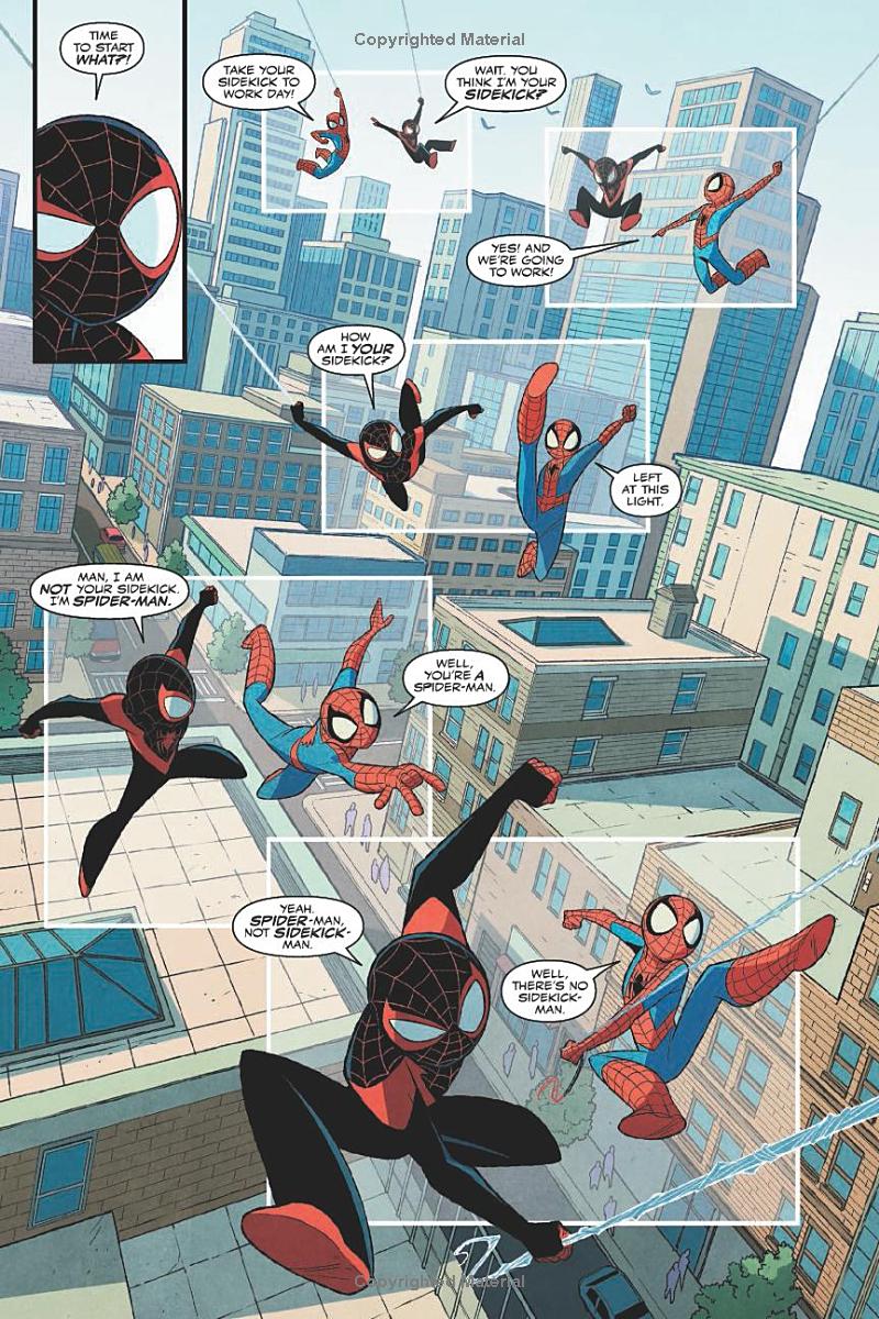 peter parker & miles morales - spider-men double trouble