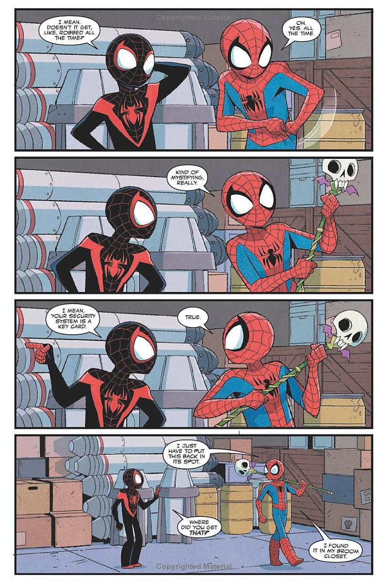 peter parker & miles morales - spider-men double trouble