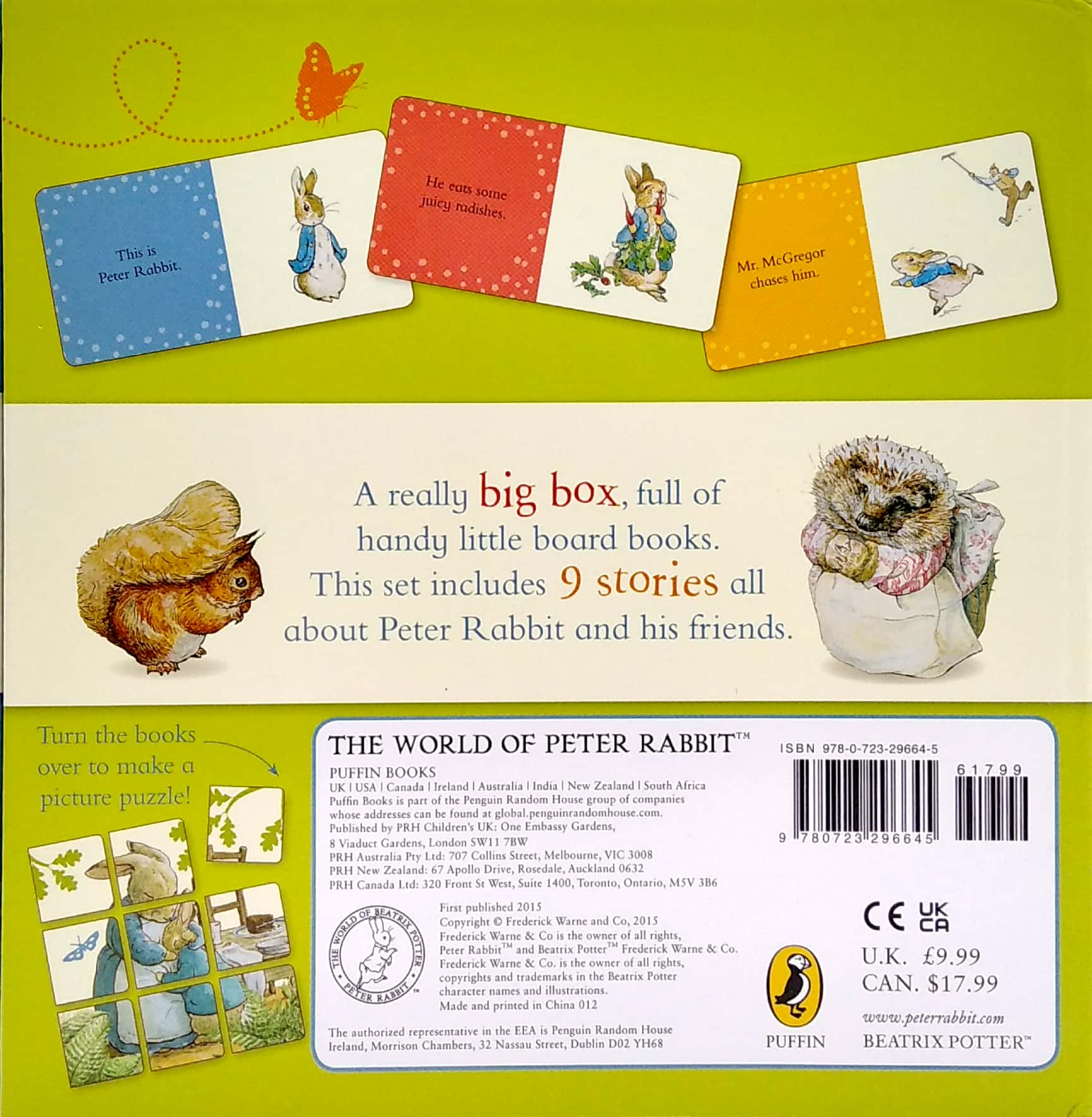 peter rabbit: a big box of little books