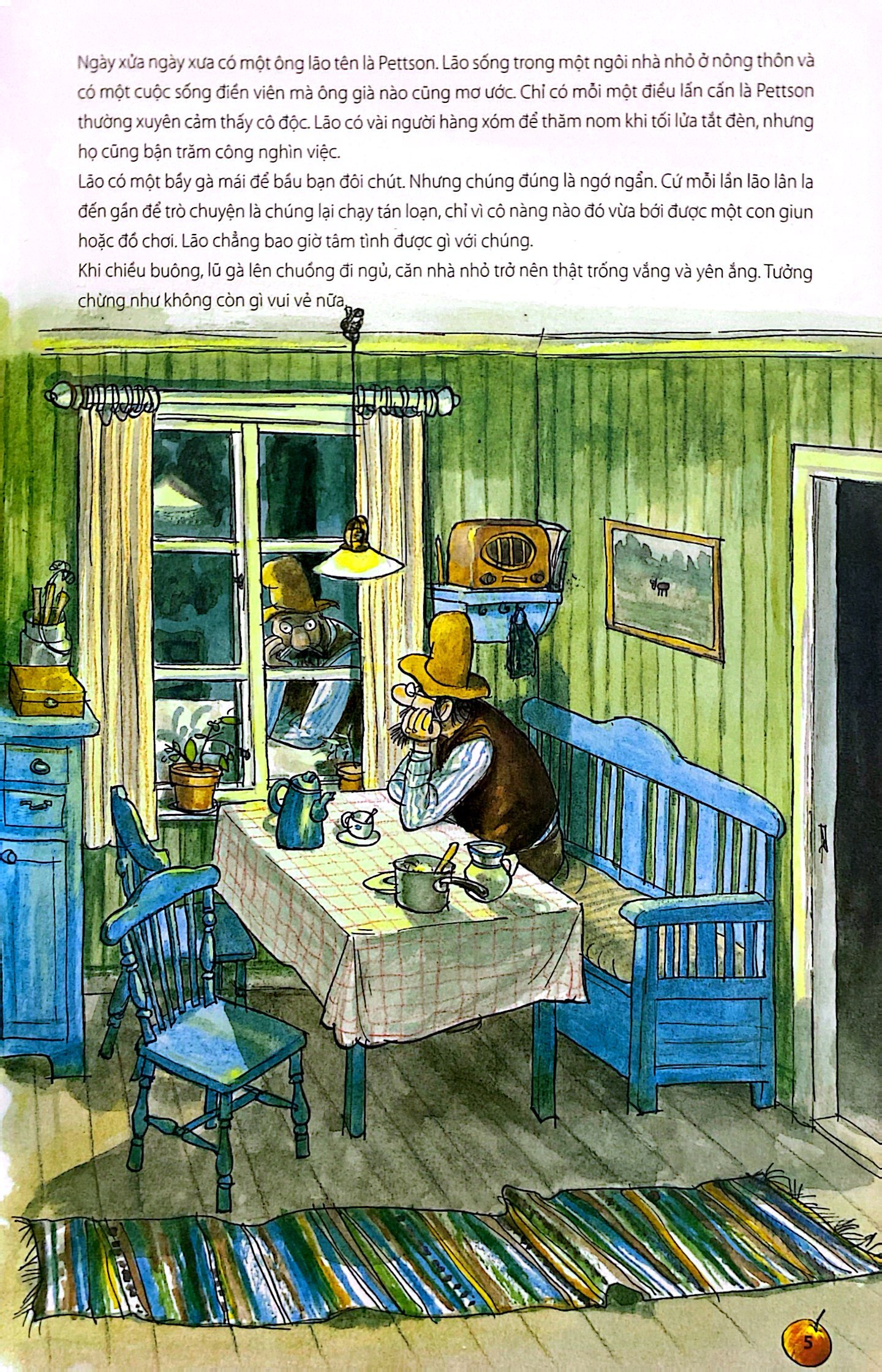 pettson & findus - findus bé bỏng mất tích