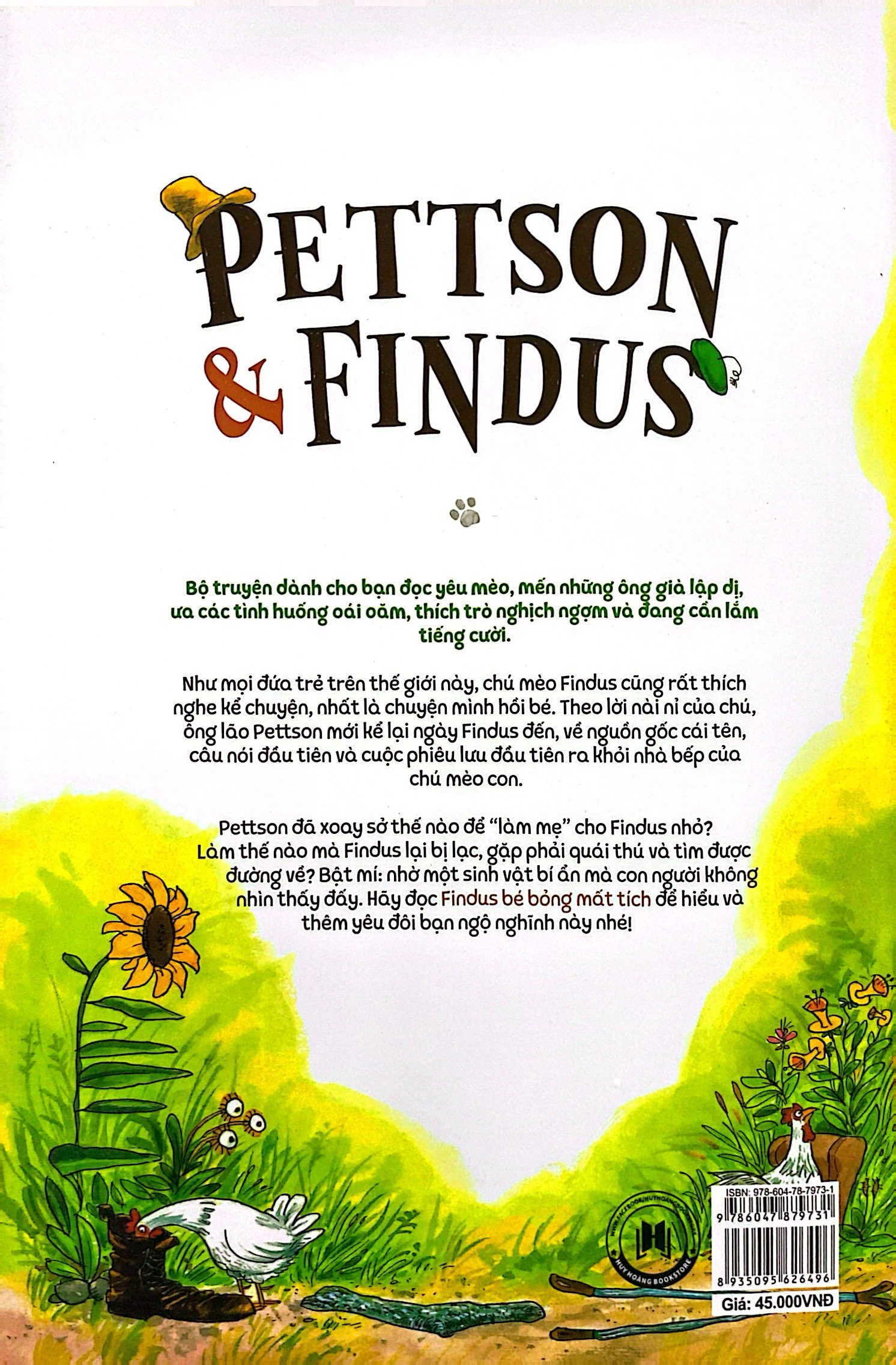 pettson & findus - findus bé bỏng mất tích