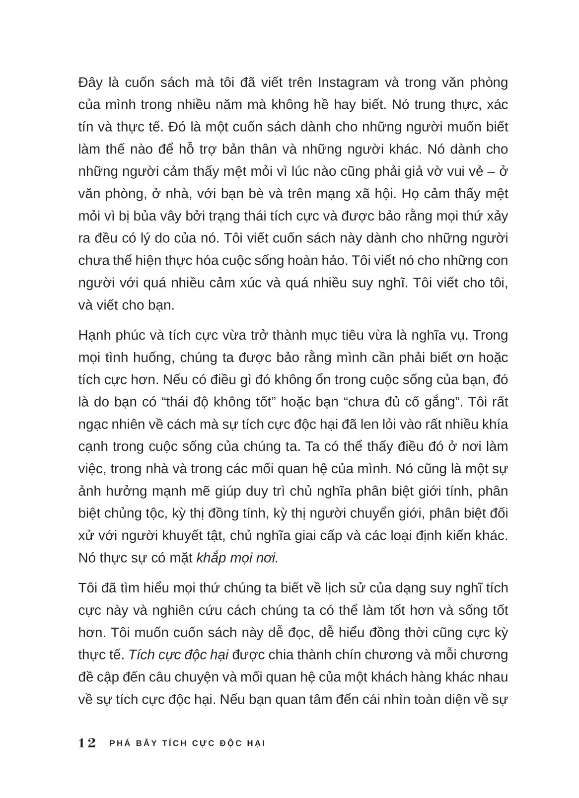 phá bẫy tích cực độc hại - trung thực với cảm xúc trong một thế giới ám ảnh với hạnh phúc