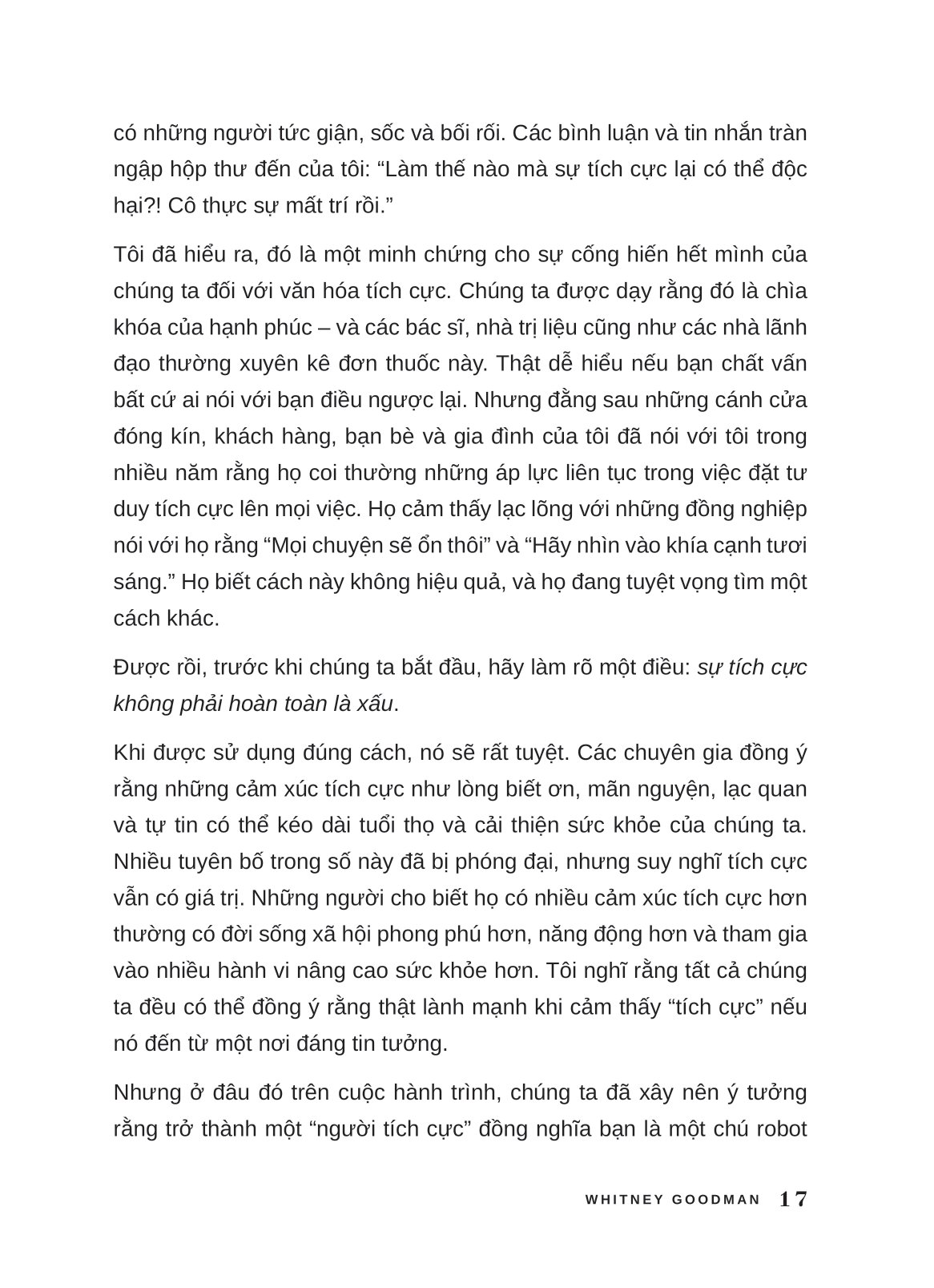 phá bẫy tích cực độc hại - trung thực với cảm xúc trong một thế giới ám ảnh với hạnh phúc