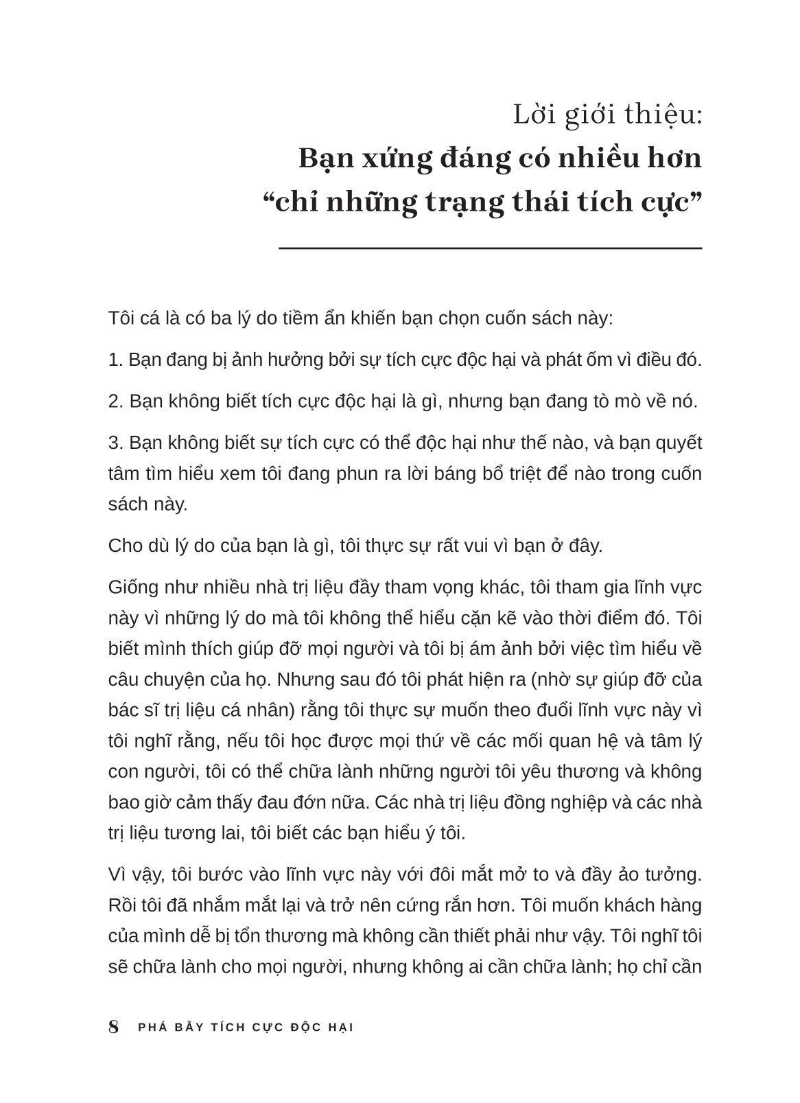 phá bẫy tích cực độc hại - trung thực với cảm xúc trong một thế giới ám ảnh với hạnh phúc