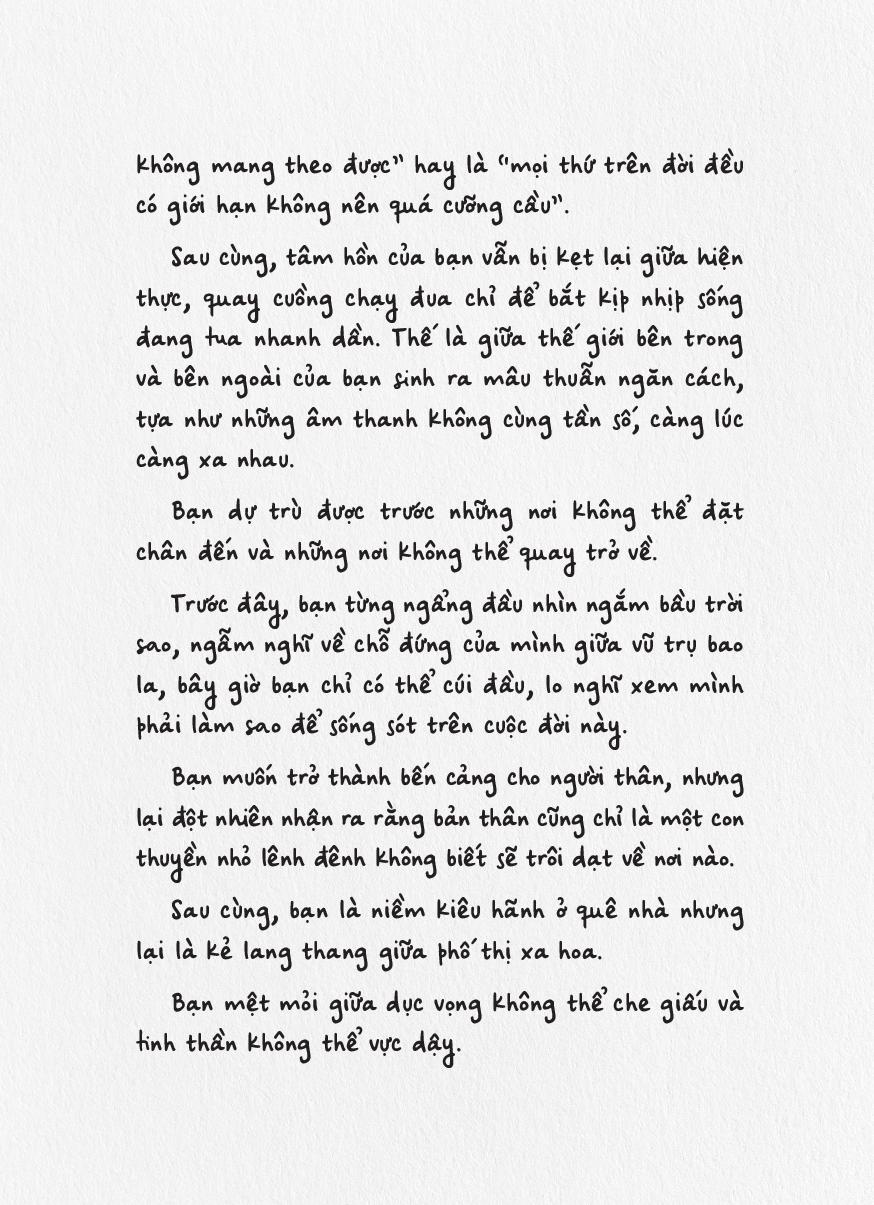 phải trưởng thành thôi, đến lượt bạn rồi!