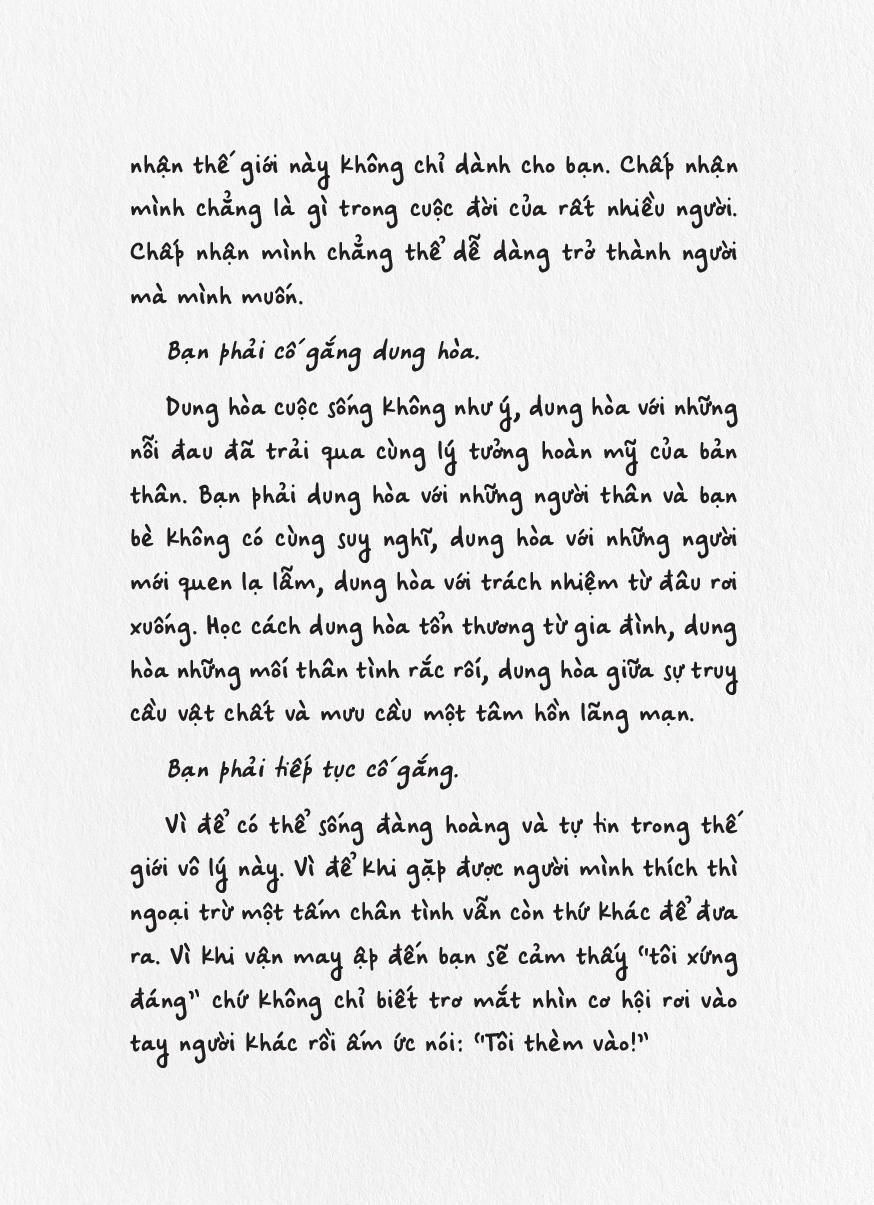 phải trưởng thành thôi, đến lượt bạn rồi!