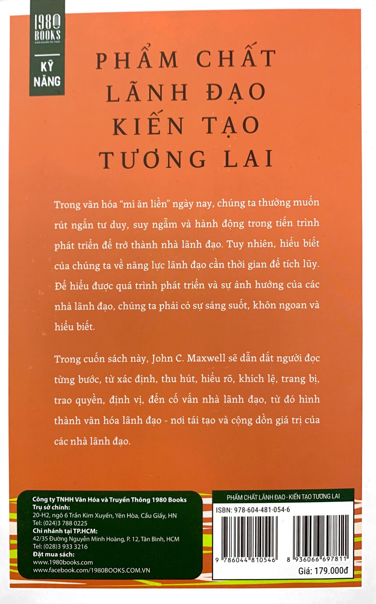 phẩm chất lãnh đạo - kiến tạo tương lai