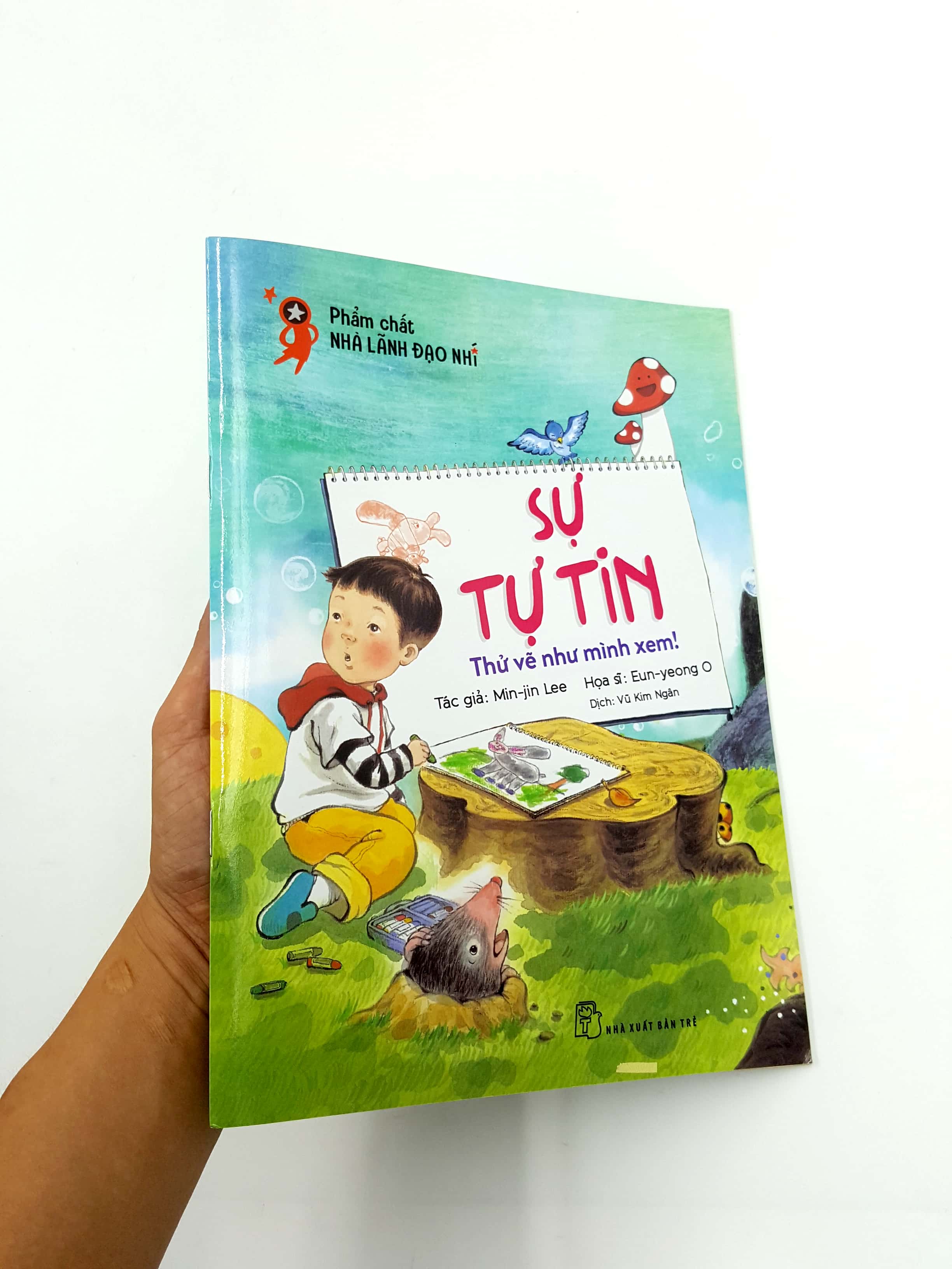phẩm chất lãnh đạo nhí - sự tự tin - thử vẽ như mình xem!
