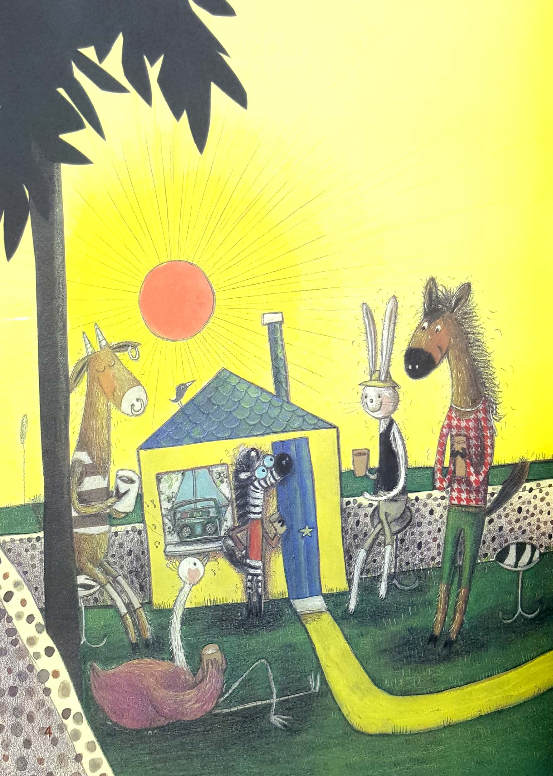 phẩm chất lãnh đạo nhí - tinh thần lạc quan - cuộc thi đầy hy vọng của ngựa vằn