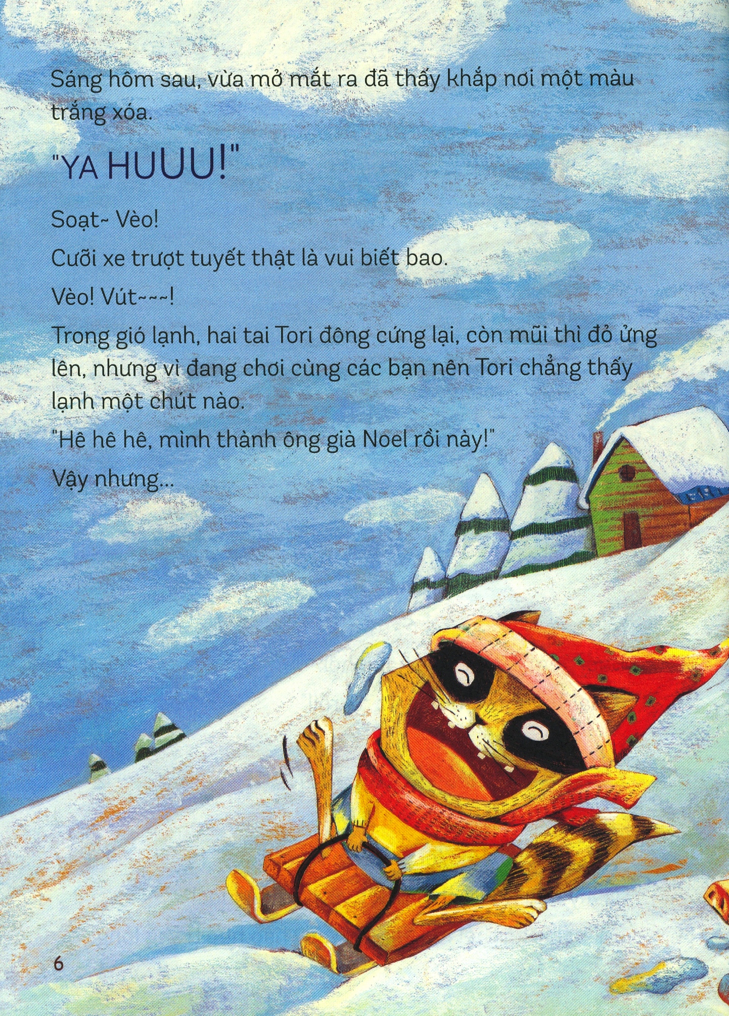 phẩm chất lãnh đạo nhí - tinh thần trách nhiệm - vào ngày tuyết rơi