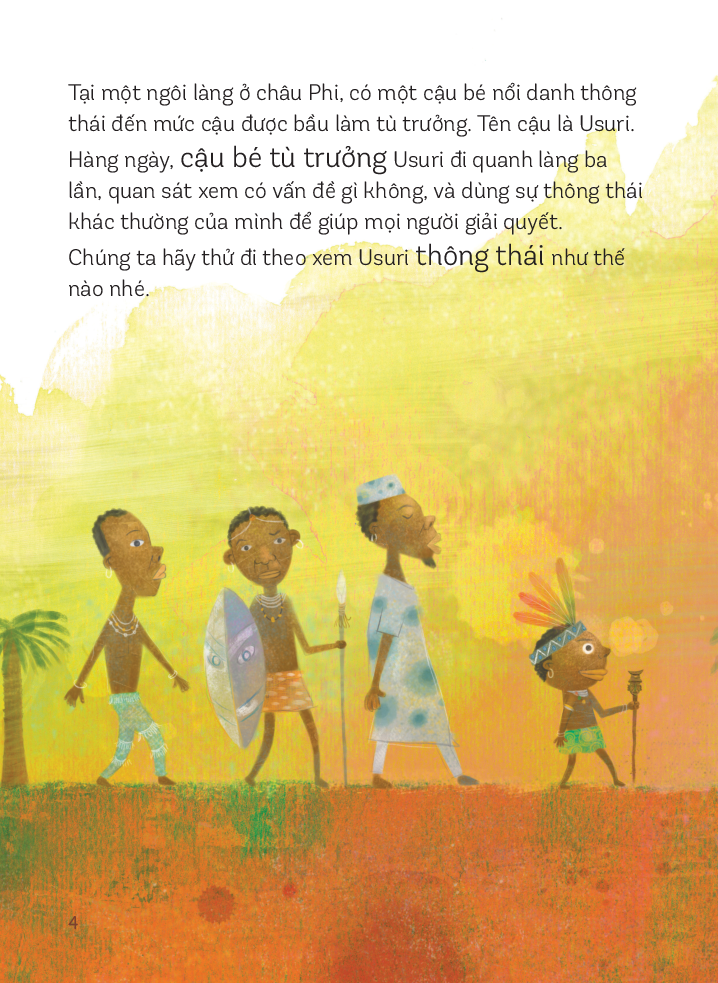 phẩm chất nhà lãnh đạo nhí - sáng tạo trong giải quyết vấn đề - cậu bé tù trưởng