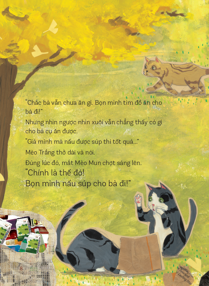 phẩm chất nhà lãnh đạo nhí - tinh thần hợp tác - món súp của mèo