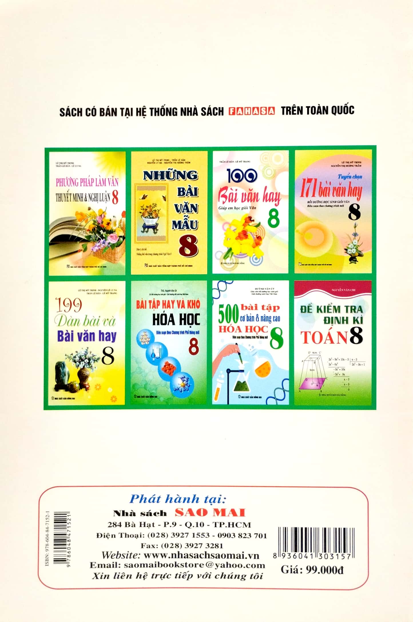 phân loại và hướng dẫn giải các chuyên đề hóa học 8 (biên soạn theo chương trình giáo dục phổ thông mới) (tái bản 2023)