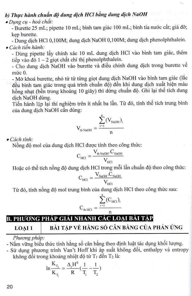 phân loại và phương pháp giải nhanh bài tập hoá 11
