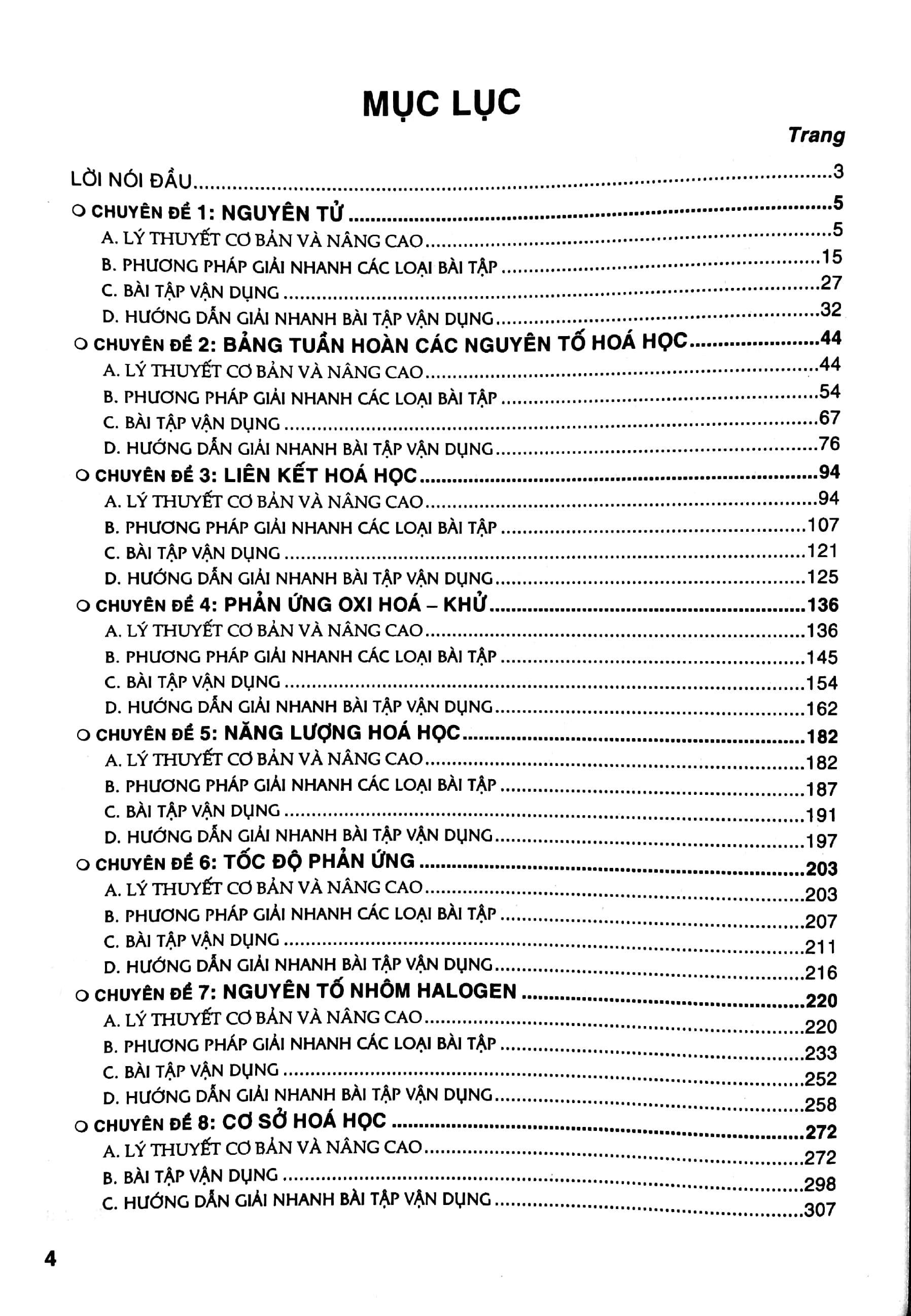 phân loại và phương pháp giải nhanh bài tập hóa học 10
