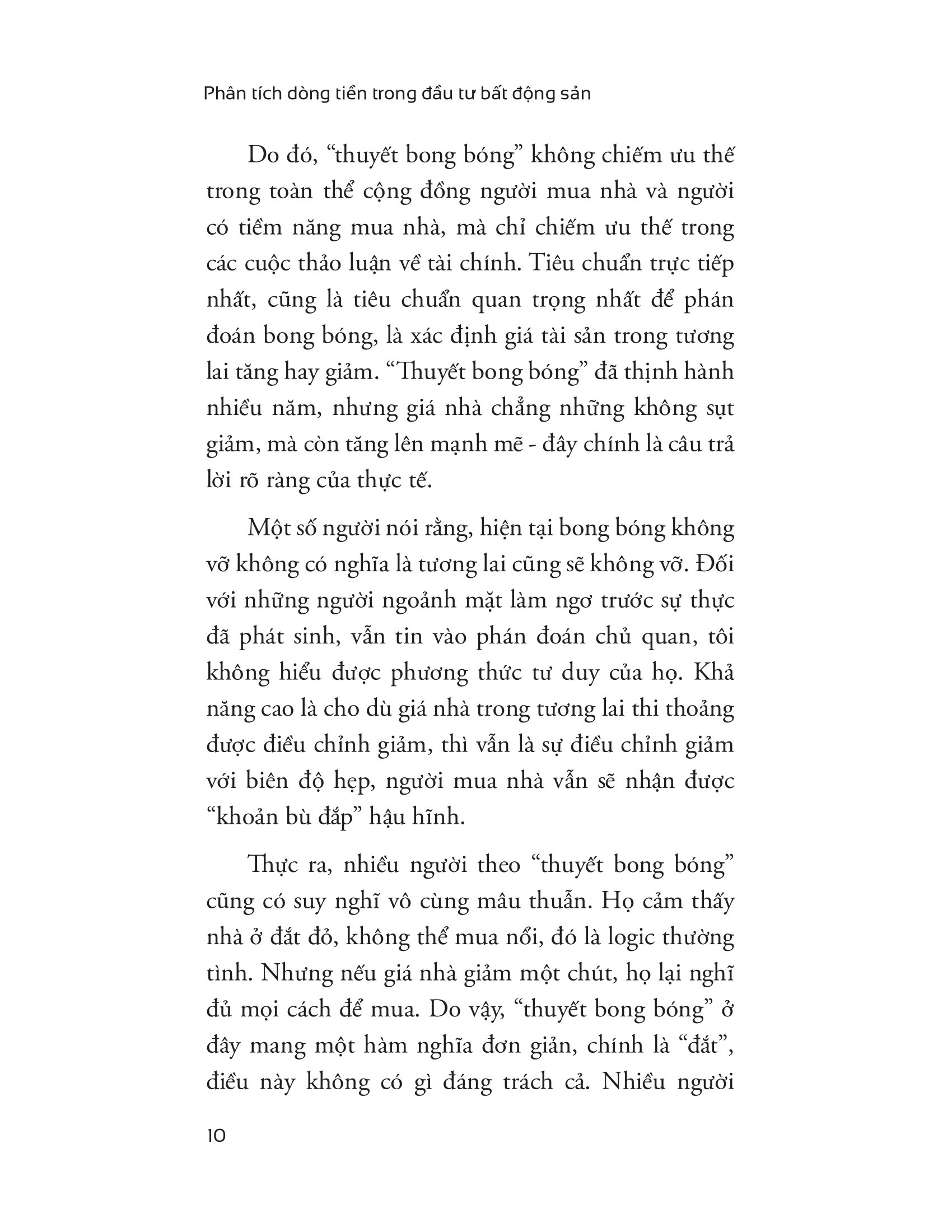 phân tích dòng tiền trong đầu tư bất động sản