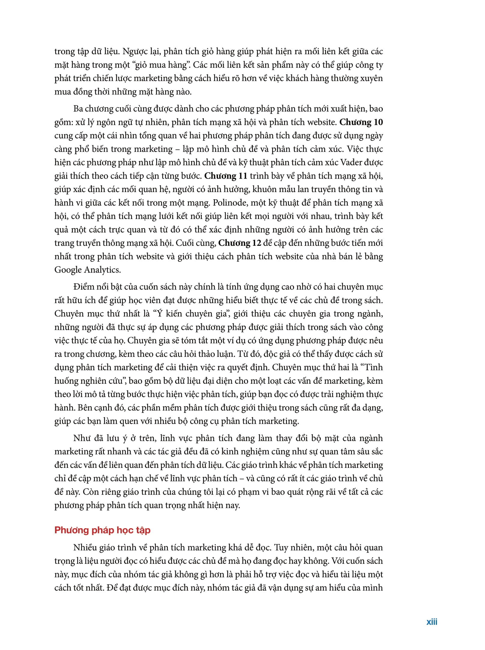 phân tích dữ liệu marketing