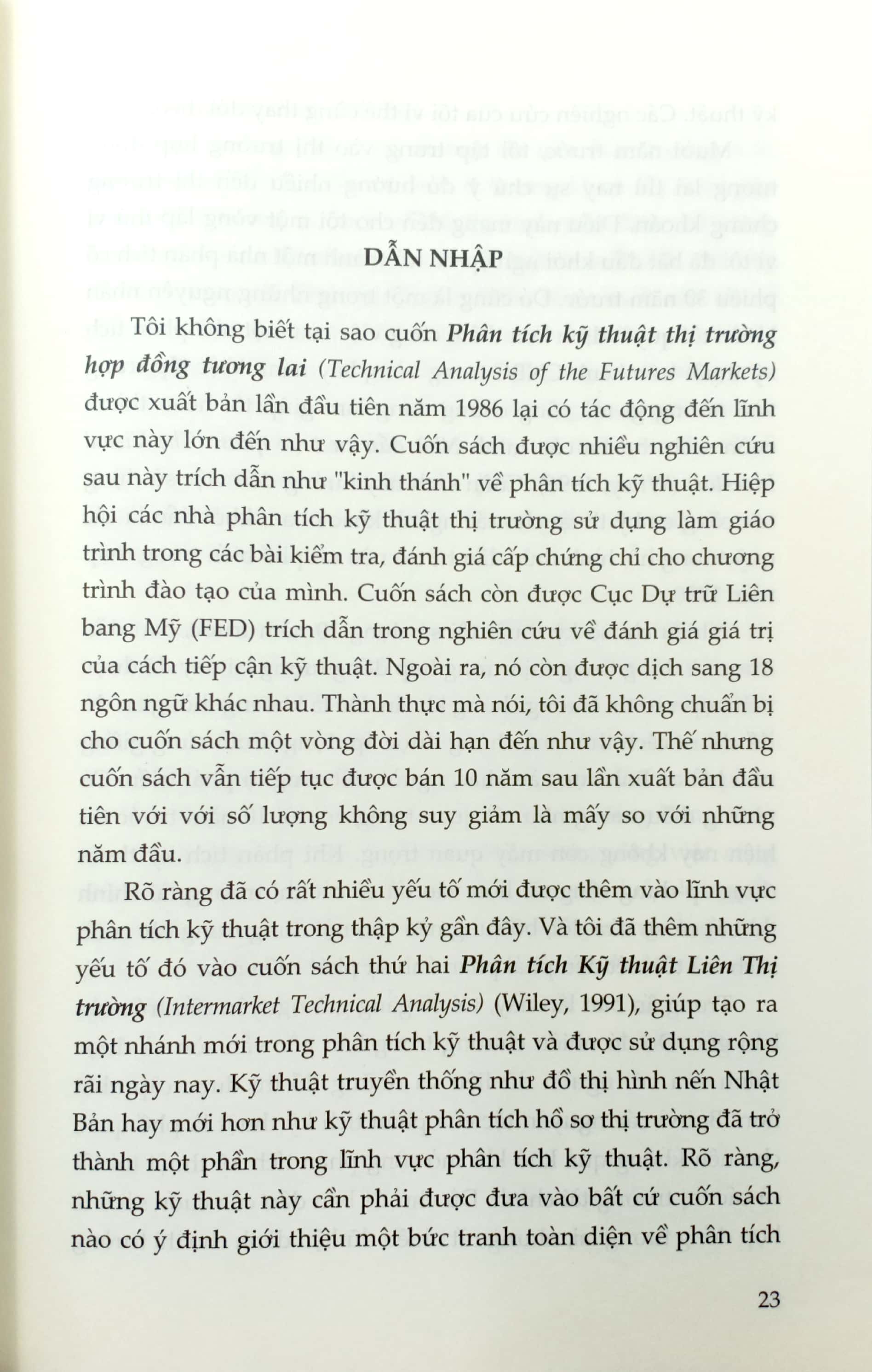 phân tích kỹ thuật trong thị trường tài chính