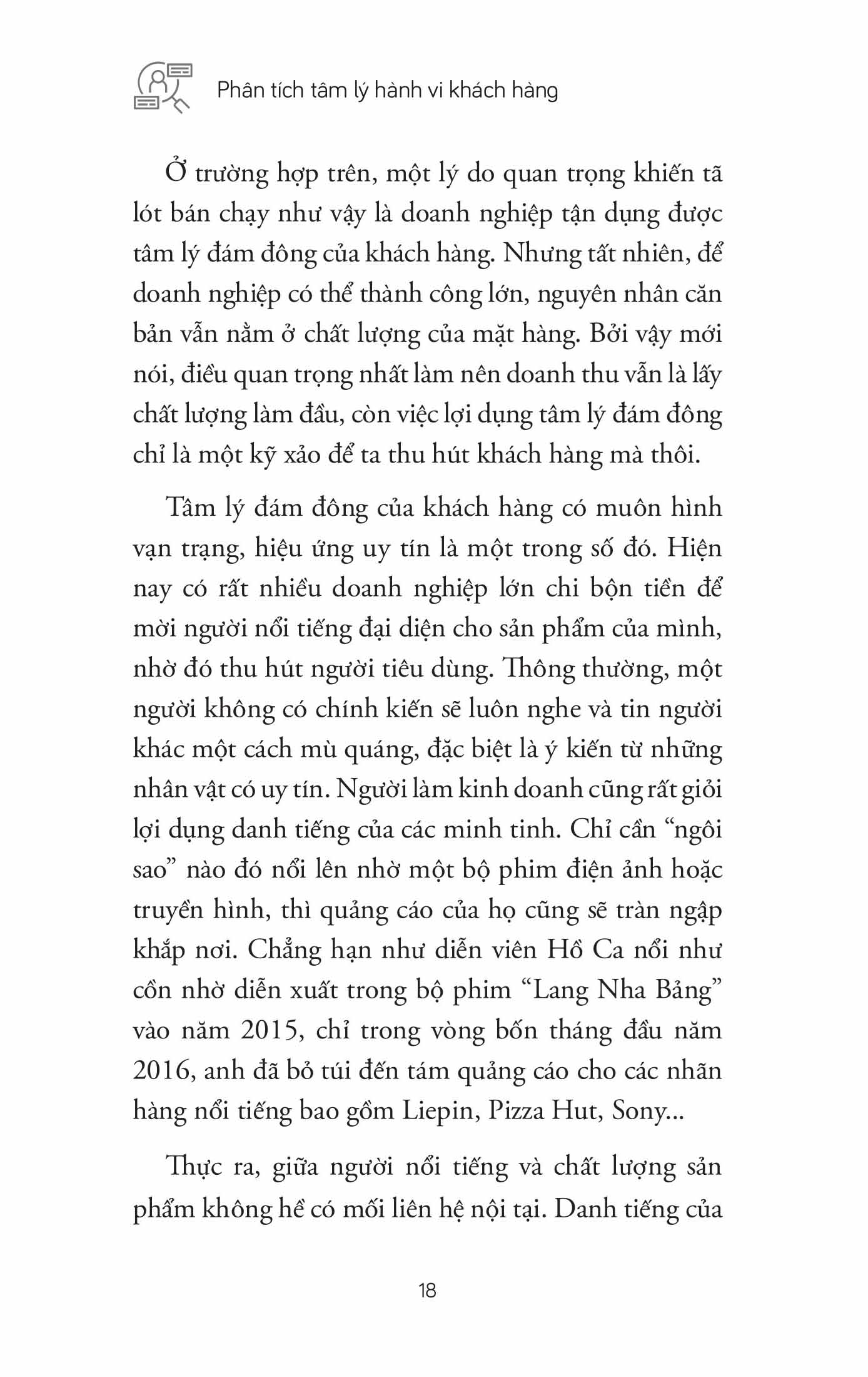 phân tích tâm lý hành vi khách hàng