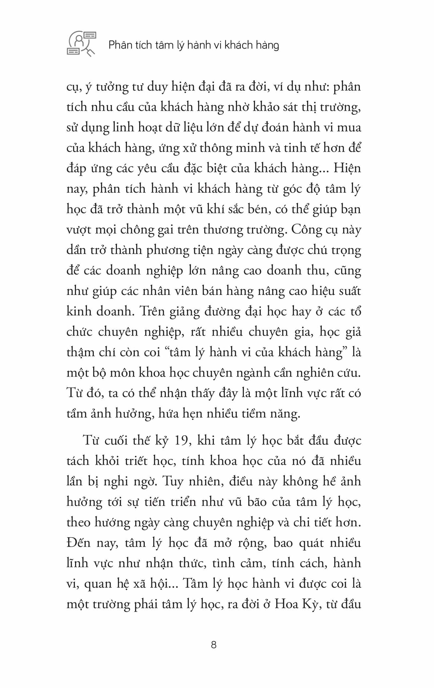 phân tích tâm lý hành vi khách hàng