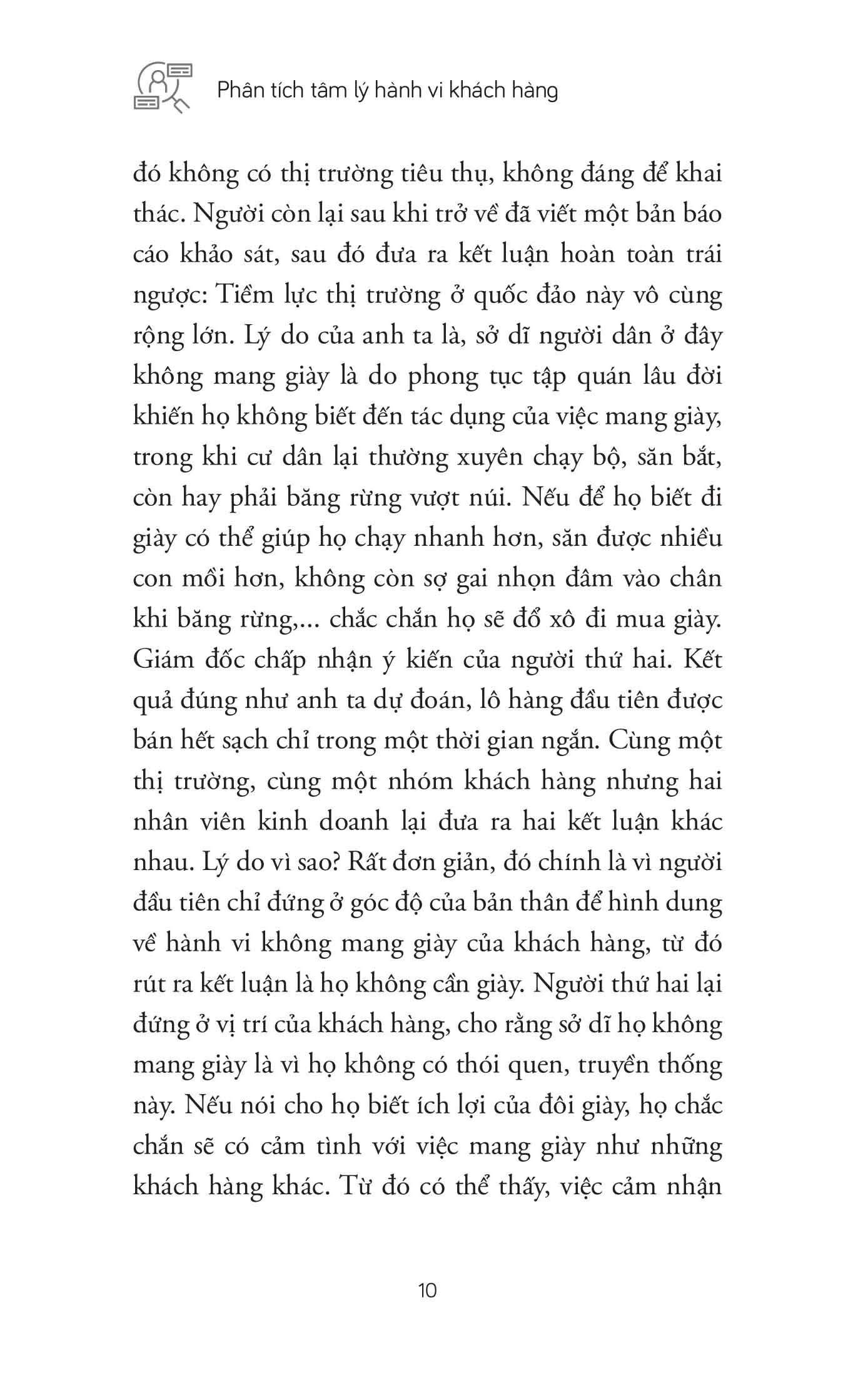 phân tích tâm lý hành vi khách hàng