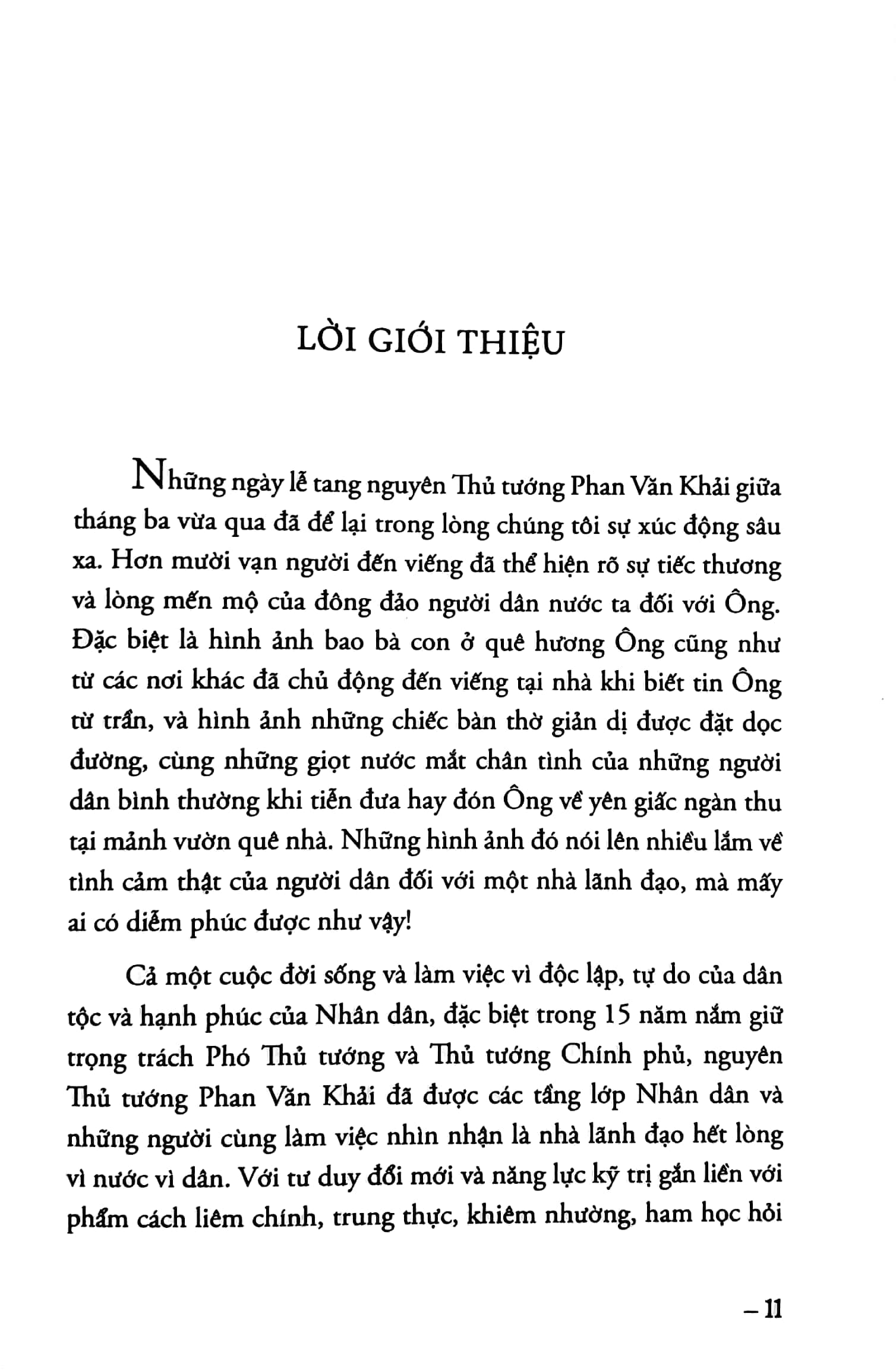 phan văn khải - nhà lãnh đạo kỹ trị, đổi mới và nhân hậu (những hồi ức đặc biệt)