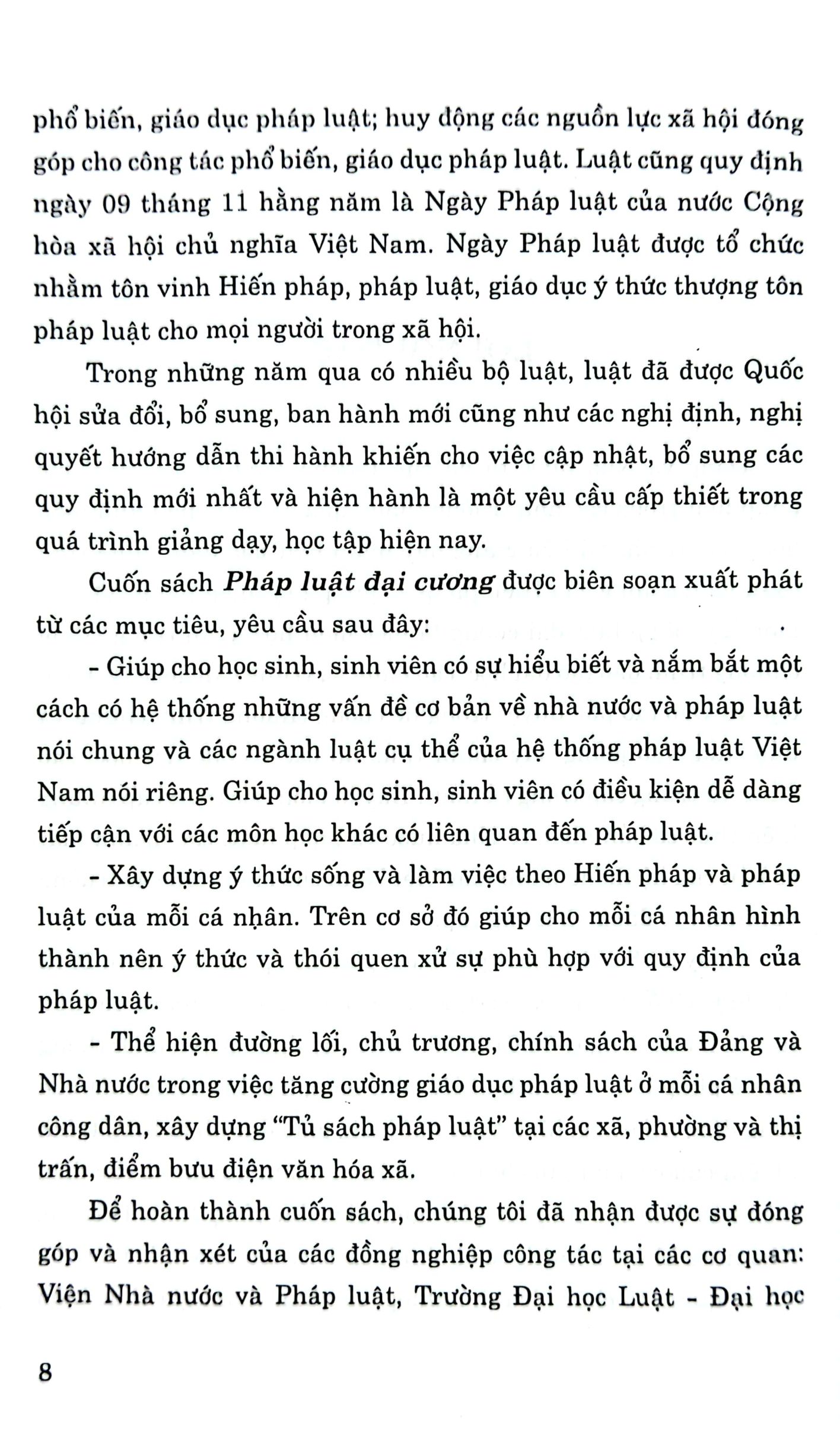 pháp luật đại cương - dùng trong các trường đại học, cao đẳng và trung cấp (xuất bản lần thứ 20, có sửa chữa, bổ sung)