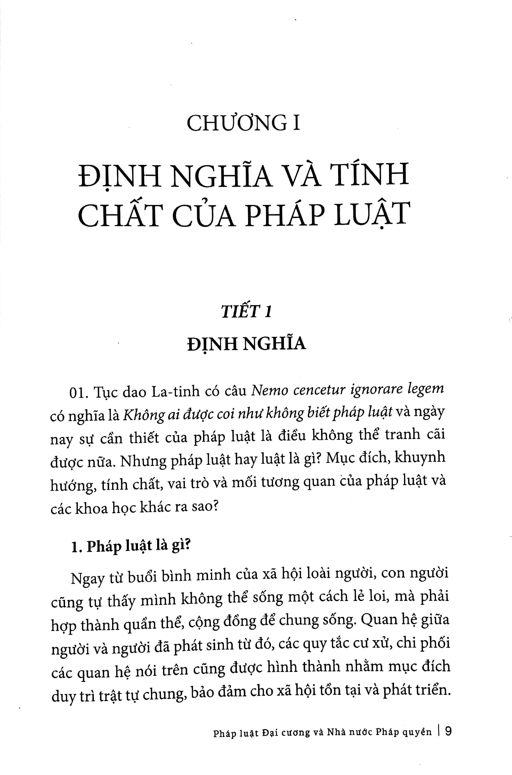 pháp luật đại cương và nhà nước pháp quyền