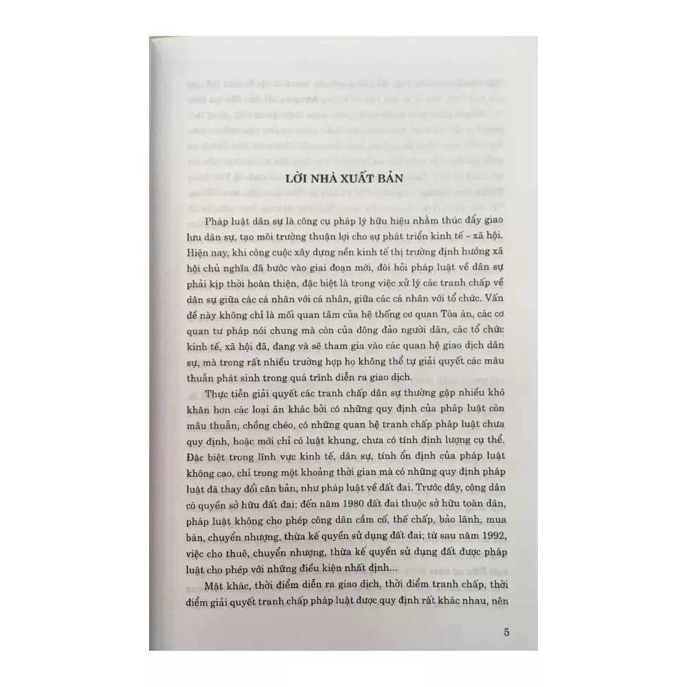 pháp luật dân sự và thực tiễn xét xử