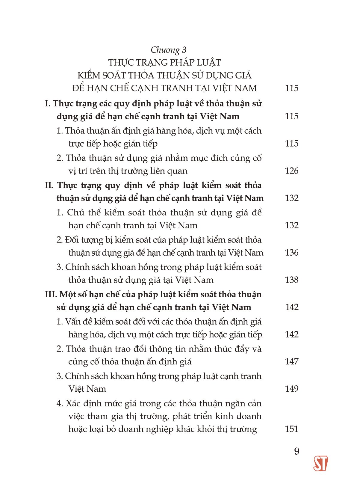pháp luật kiểm soát, thảo thuận sử dụng giá - lý thuyết và thực tiễn tại việt nam