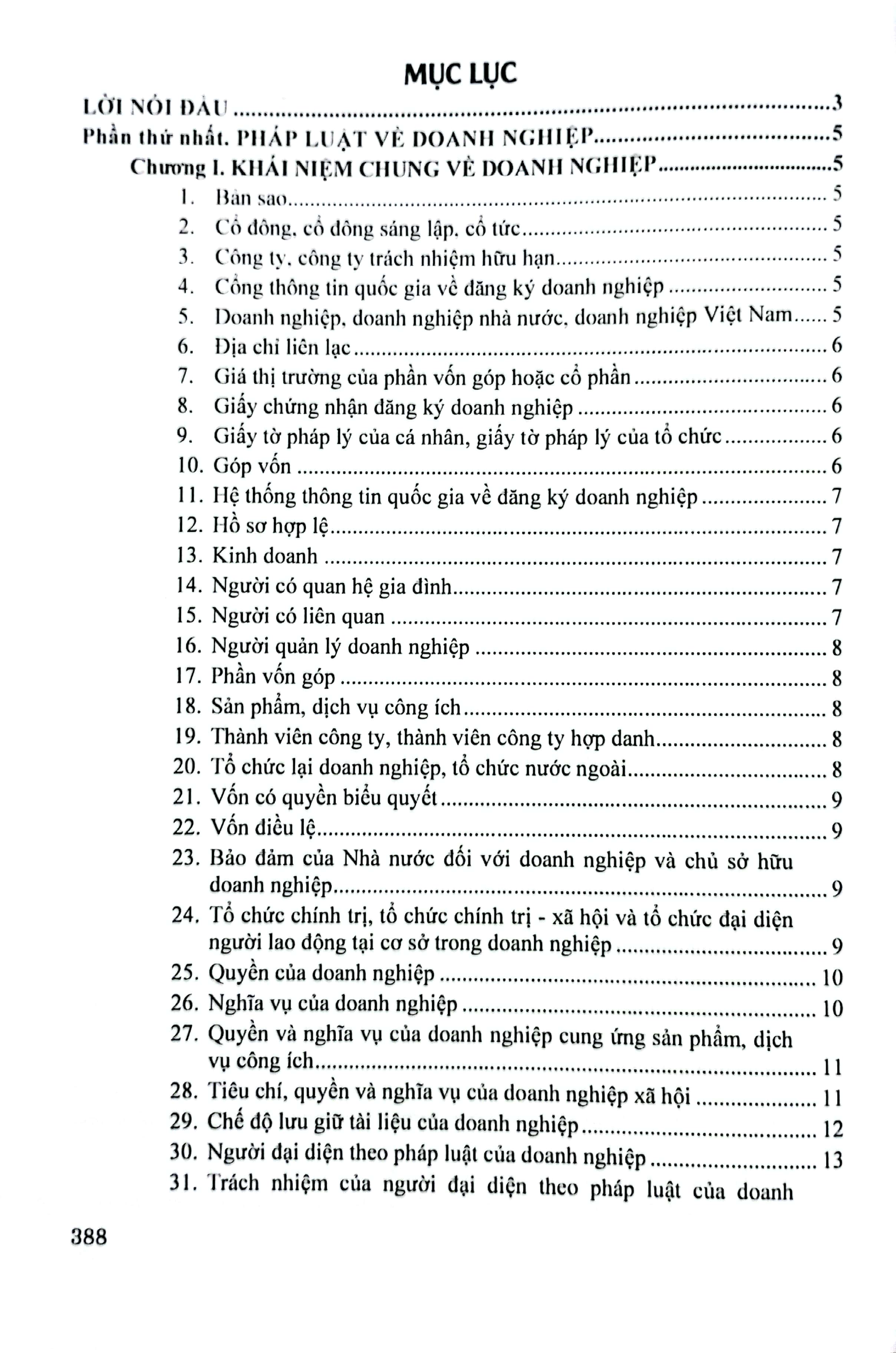 pháp luật về doanh nghiệp - những vấn đề pháp lý cơ bản