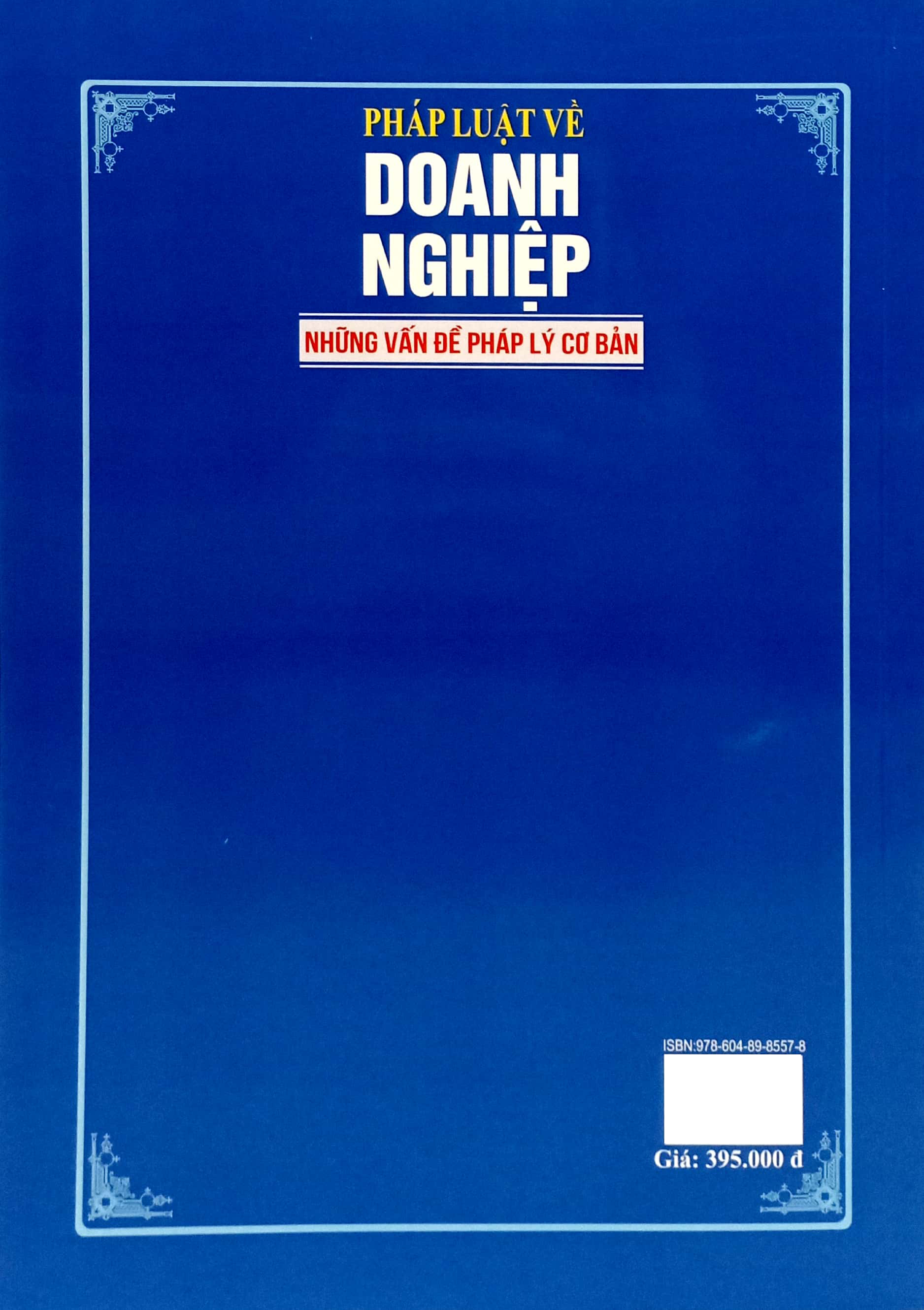 pháp luật về doanh nghiệp - những vấn đề pháp lý cơ bản